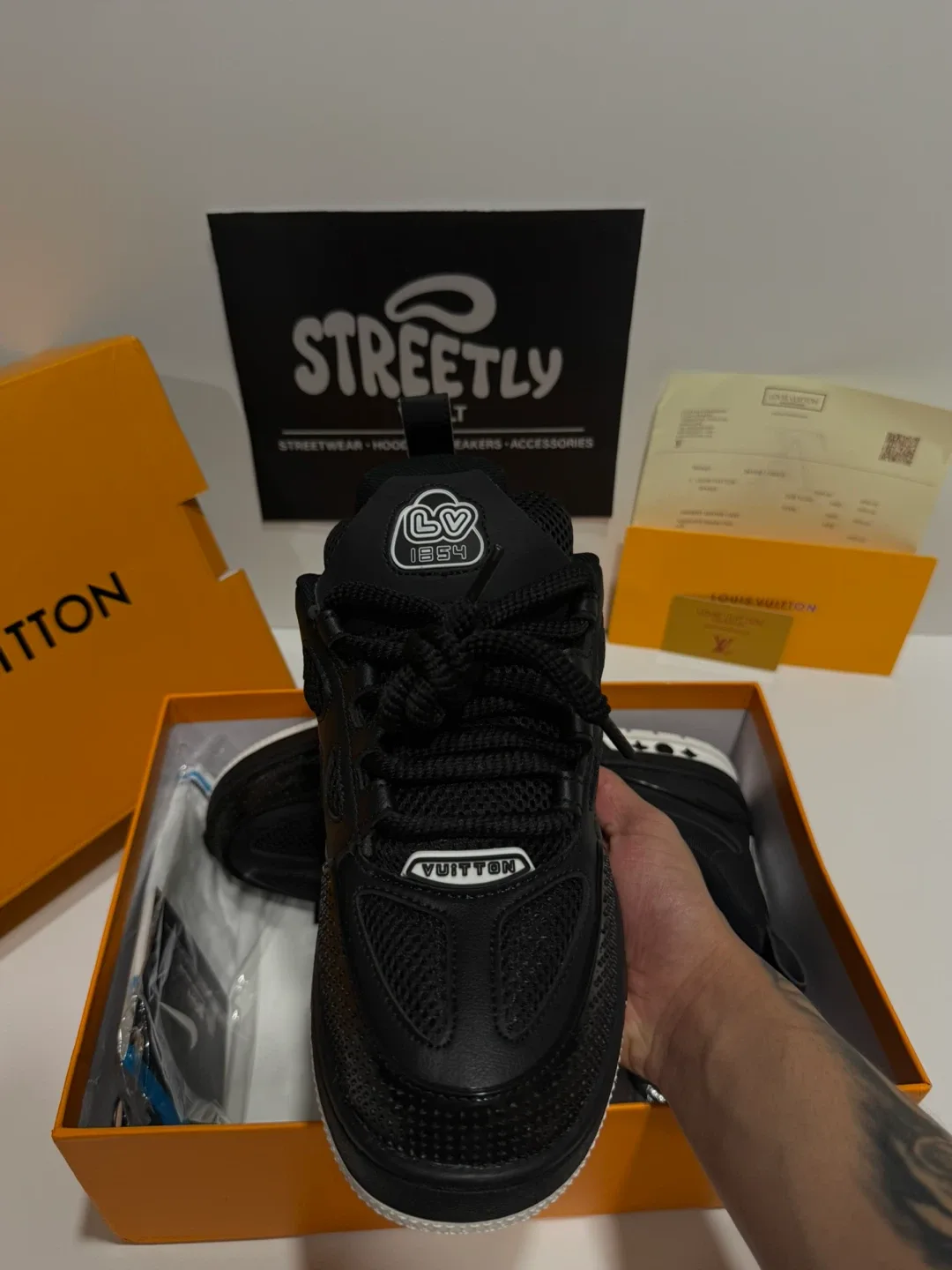 Louis Vuitton LV Trainer Sneaker Black image indicator(3)