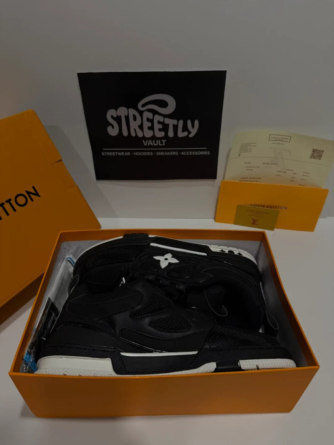 Louis Vuitton LV Trainer Sneaker Black