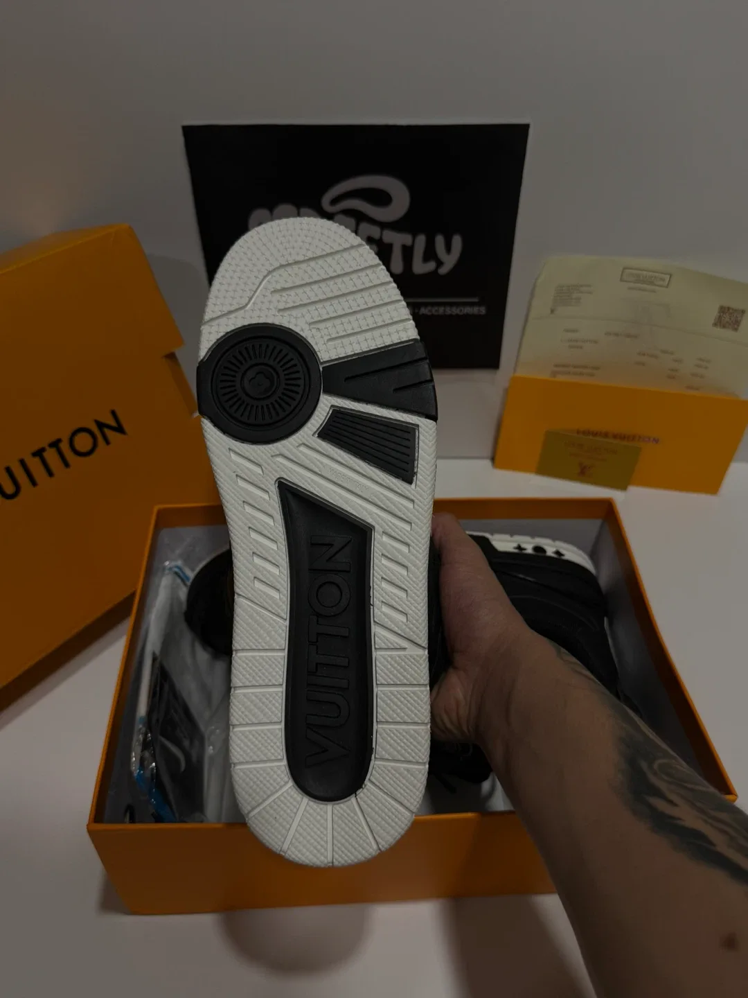 Louis Vuitton LV Trainer Sneaker Black image indicator(5)