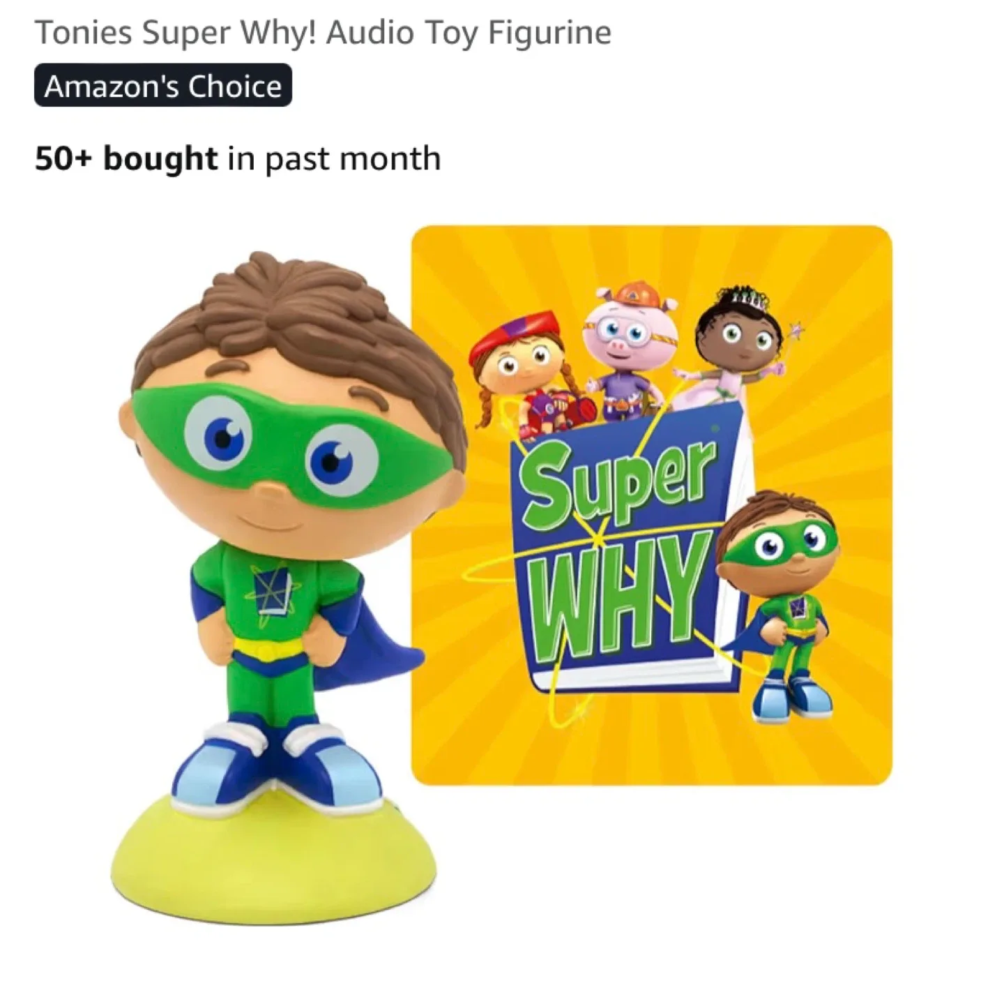 New Tonies Super Why Sealed image indicator(3)