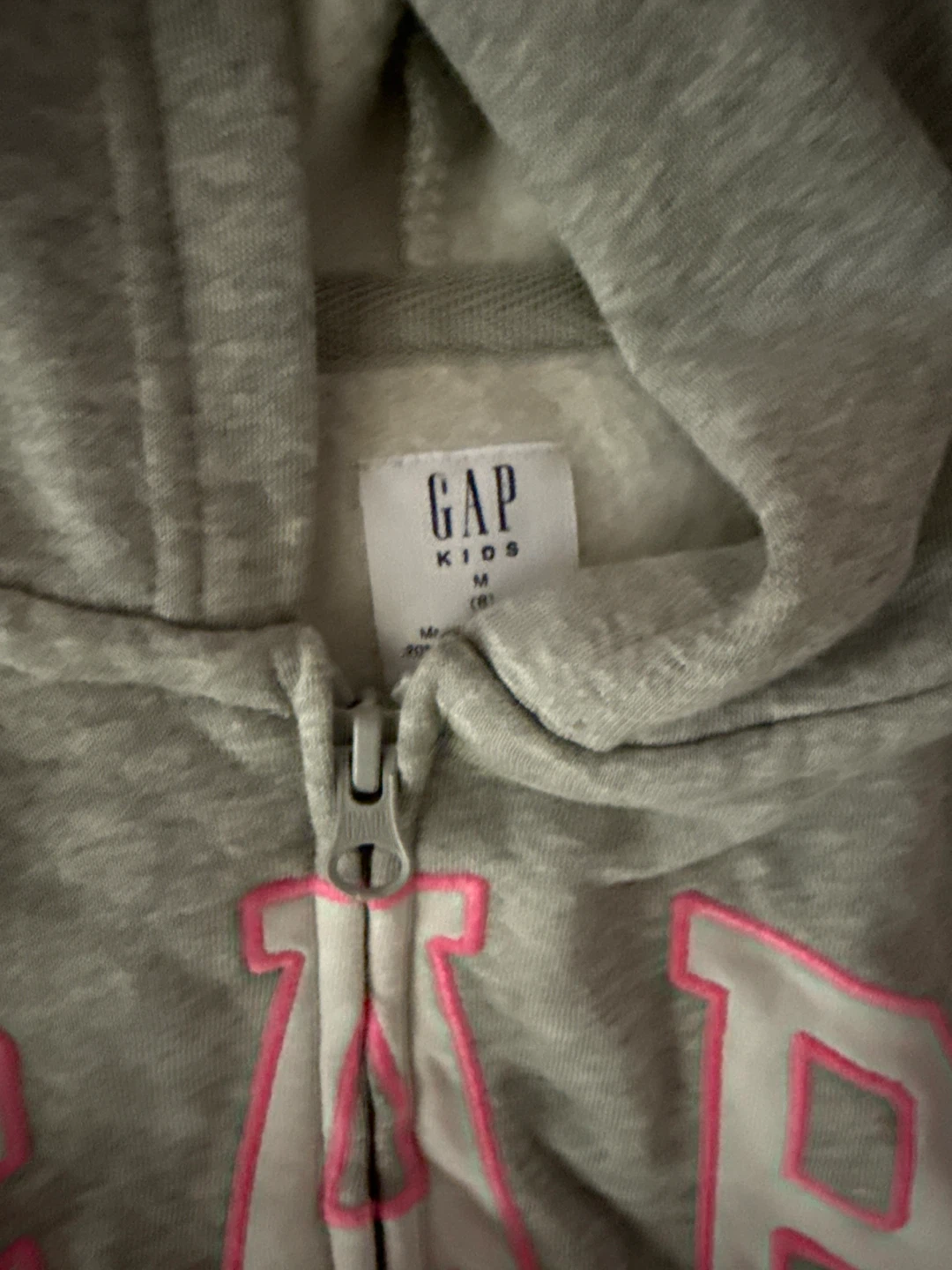 GAP Kids Grey Hoodie Size M - photo 2