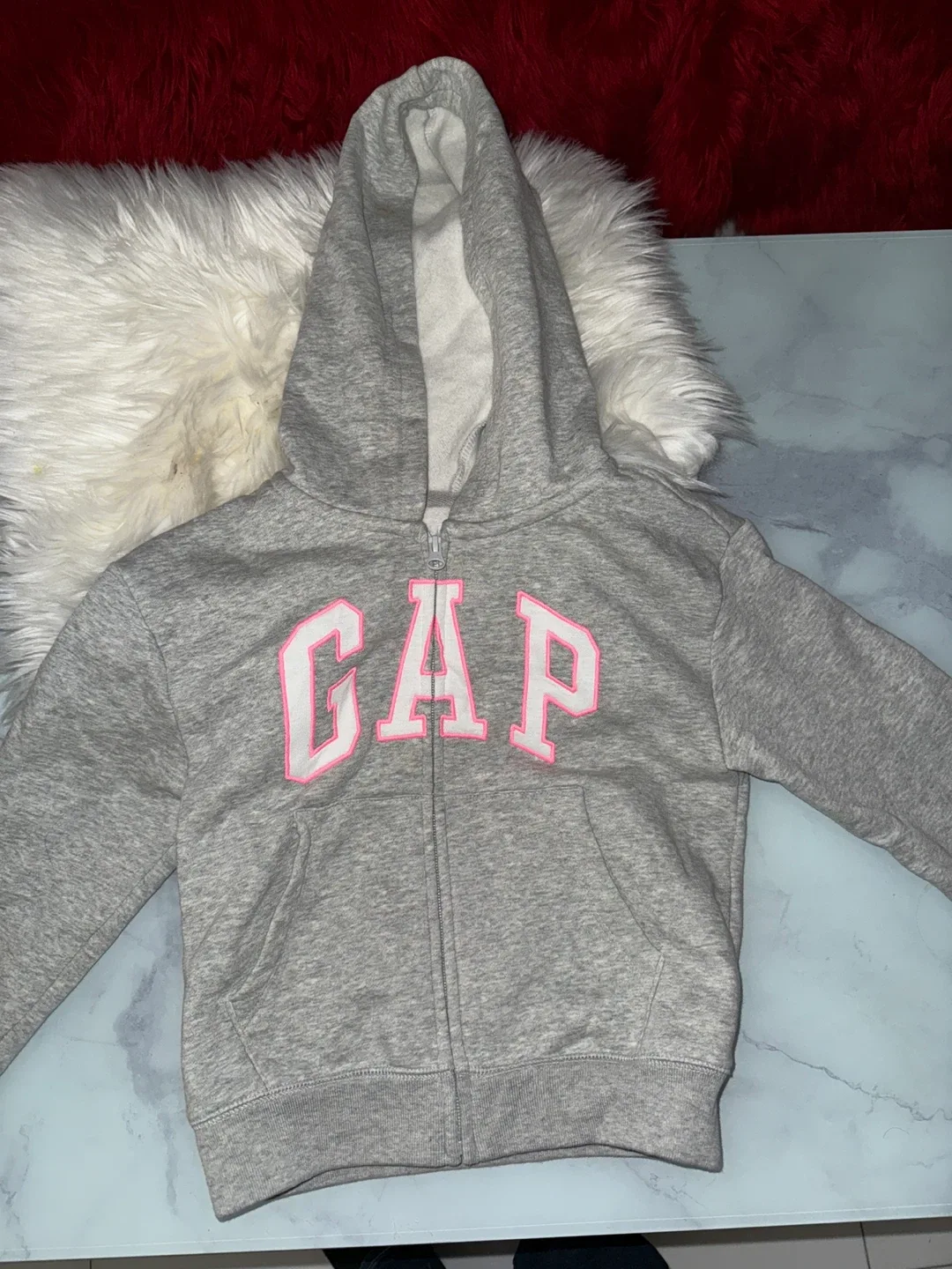 GAP Kids Grey Hoodie Size M