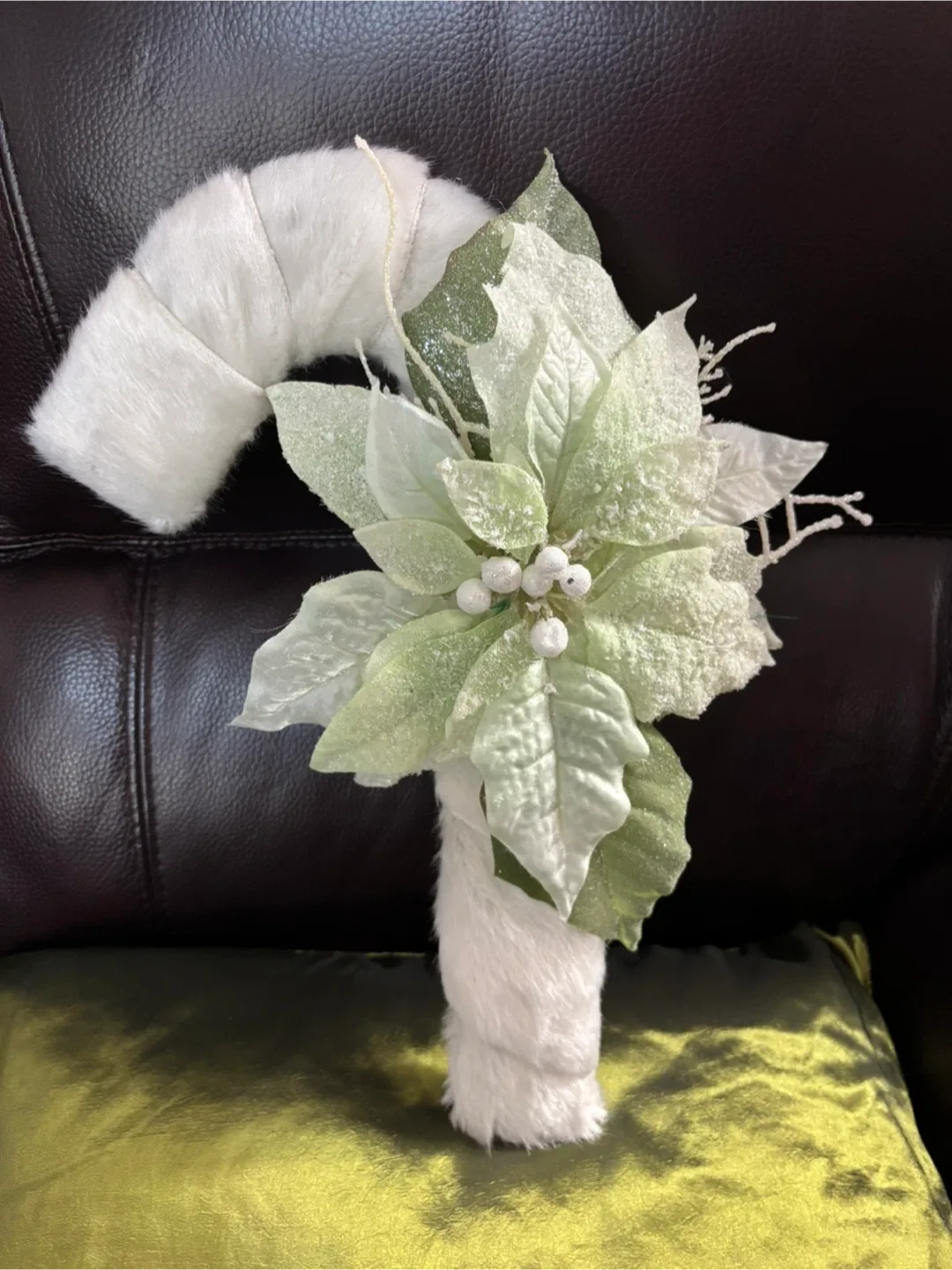 Christmas Candy Cane wreath Decoration