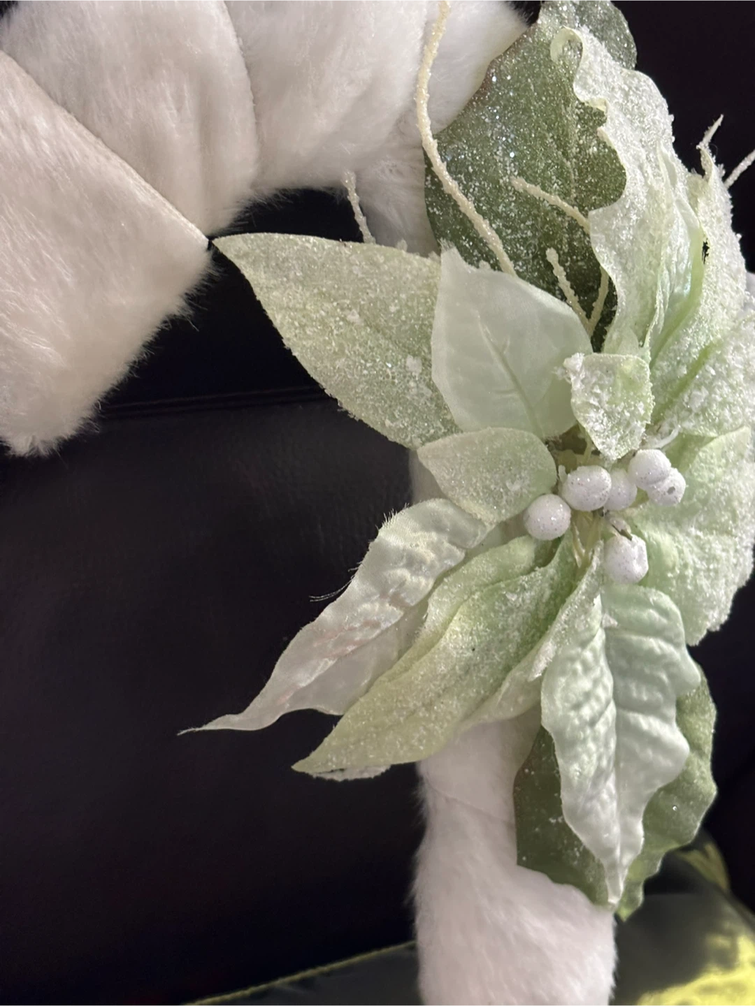 Christmas Candy Cane wreath Decoration - photo 3