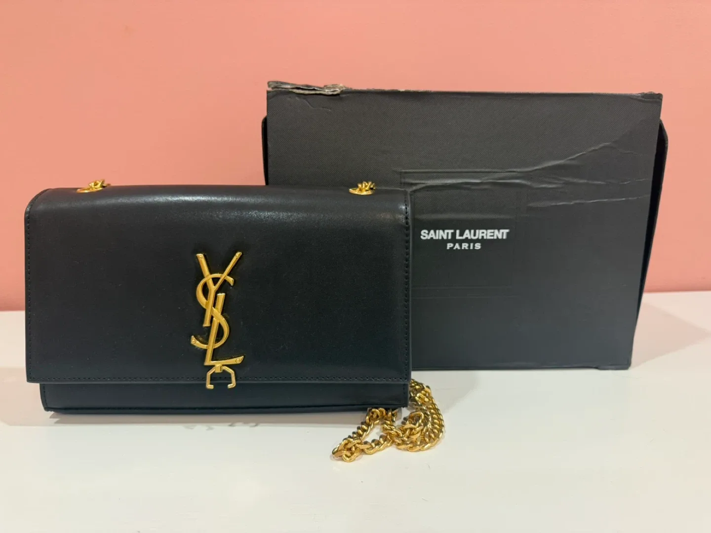 YSL replica chain bag
