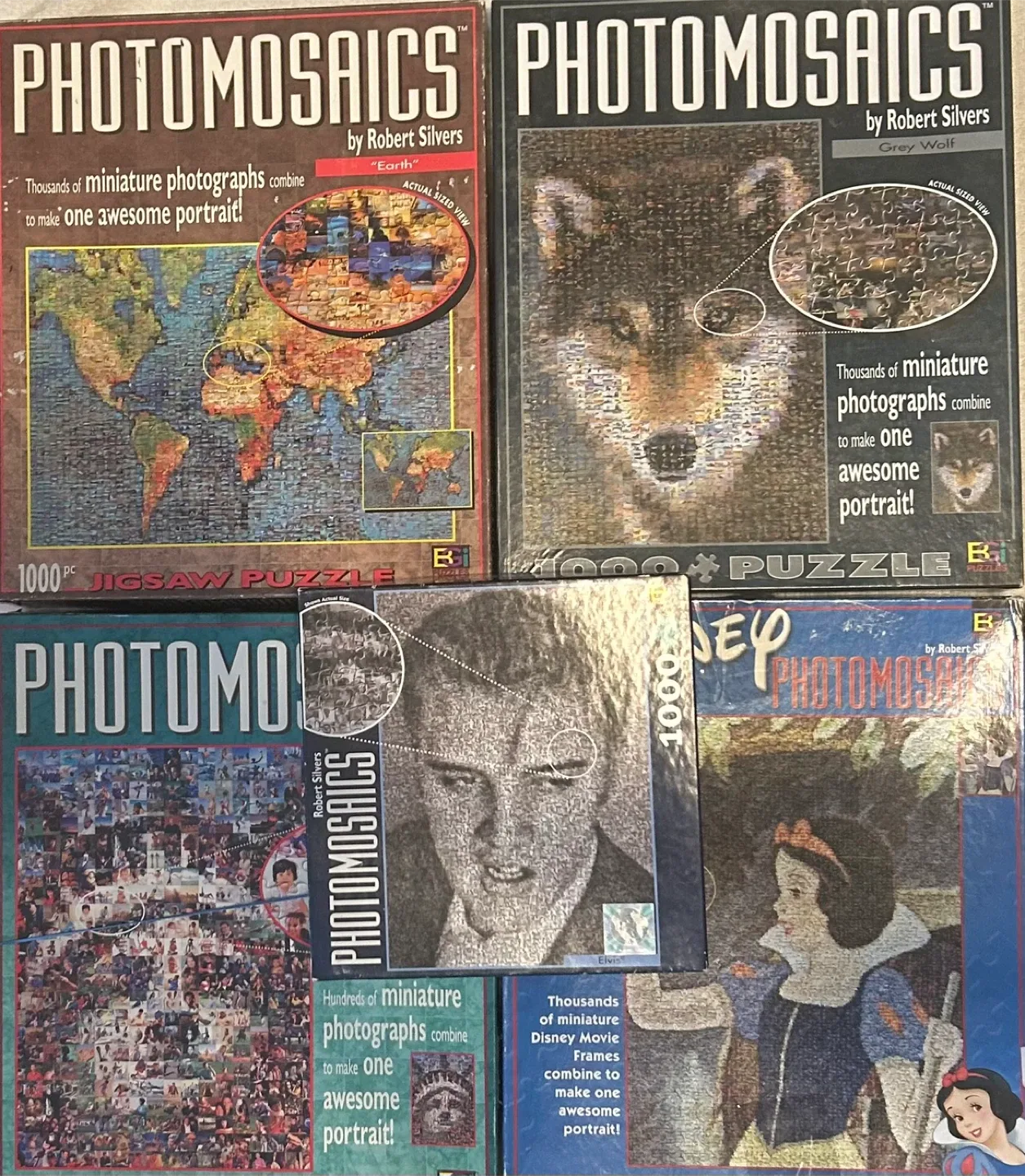 Photomosaics Jigsaw Puzzles - Robert Silvers