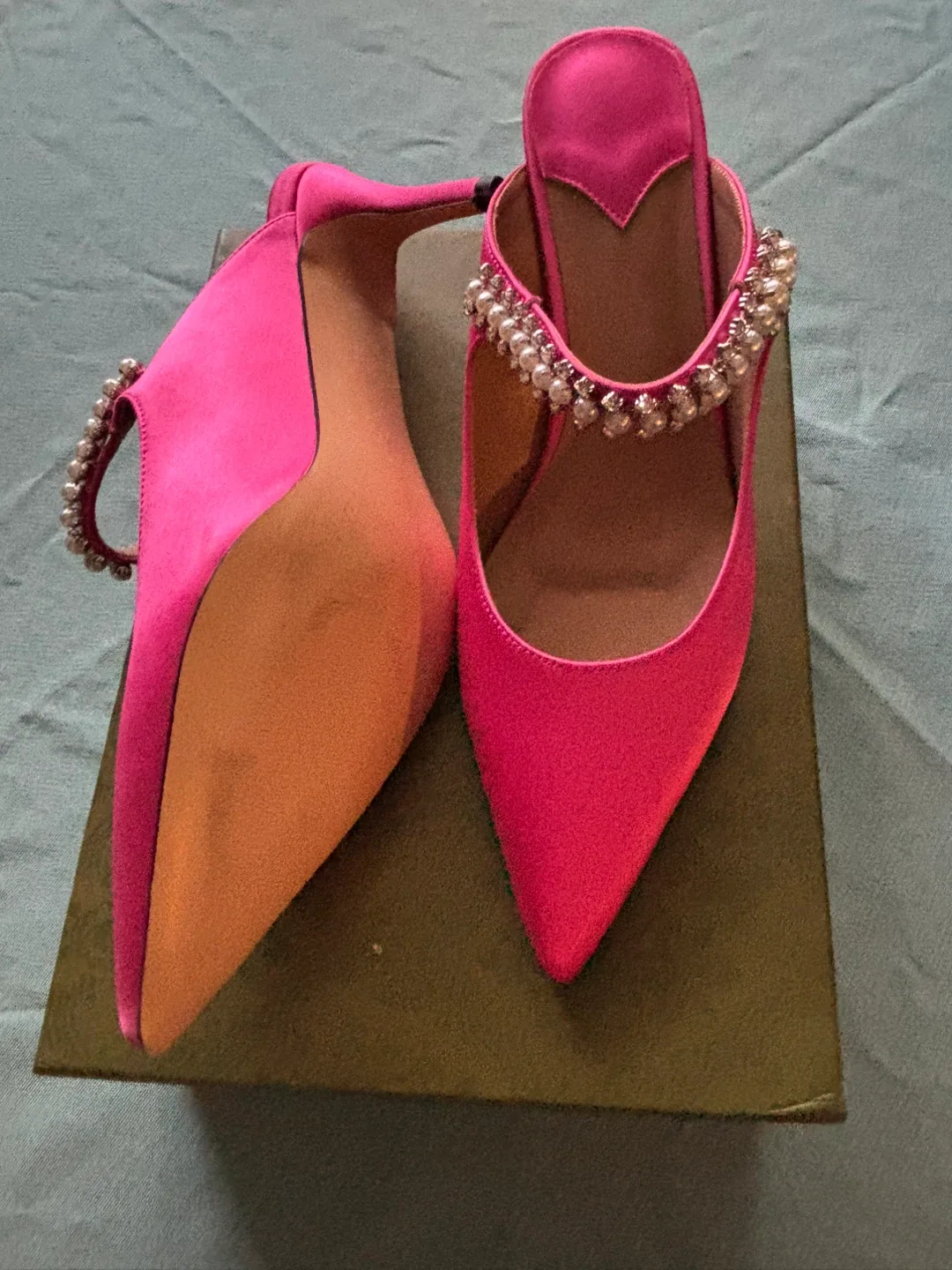 Pink Embellished Heels image indicator(3)
