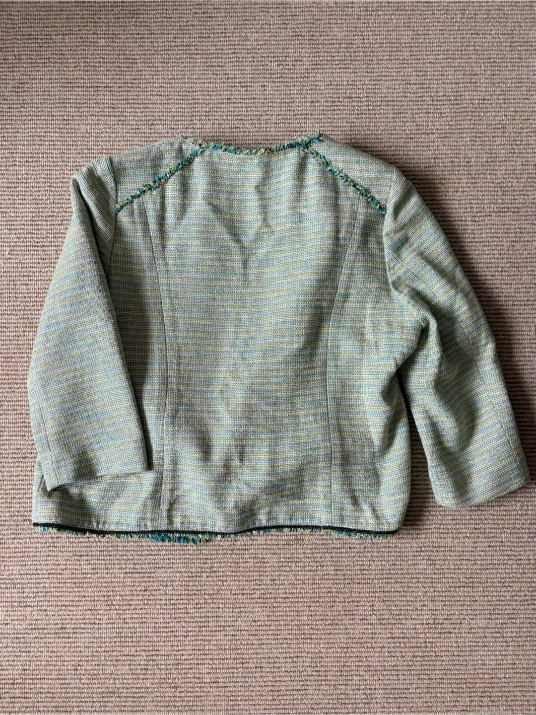 Olsen Europe Tweed Blazer - Sz 14 (Large) image indicator(2)