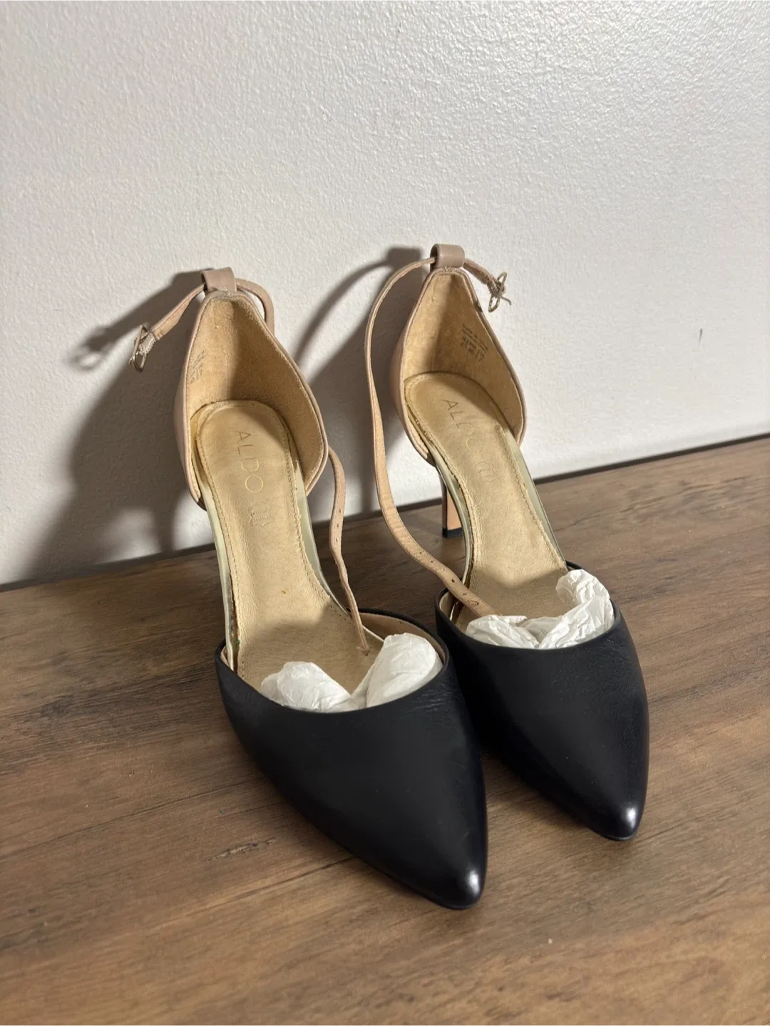 ALDO Two-Tone Pointed-Toe Heels Size 9 - Grab It Today!