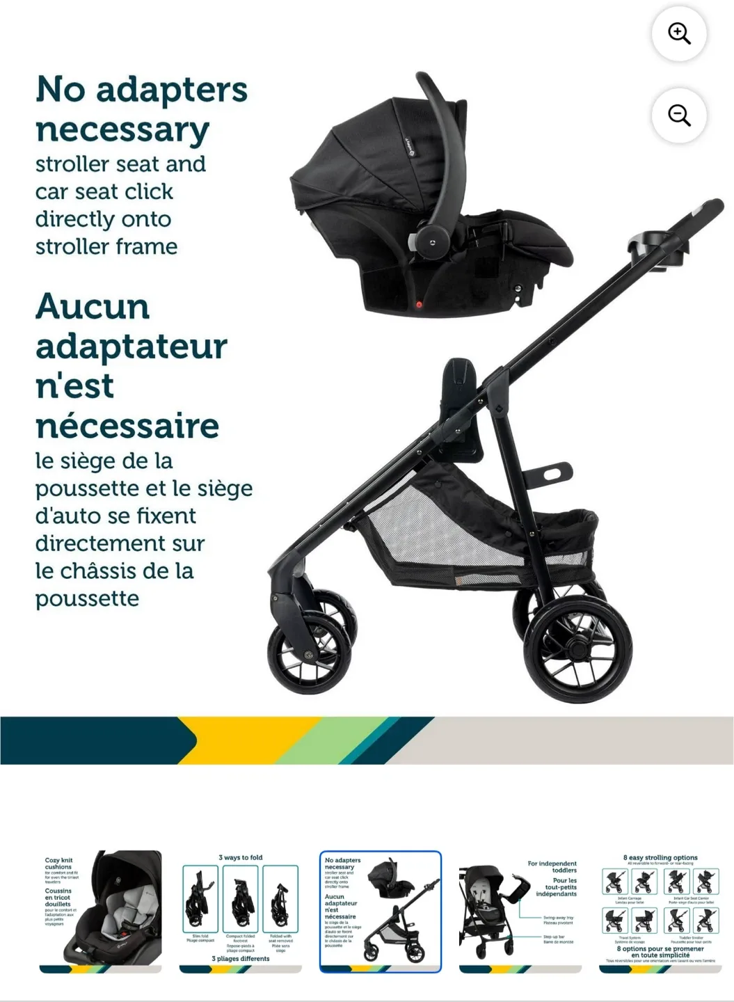 Safety 1st Grow and Go Flex 8-in-1 Travel System image indicator(4)