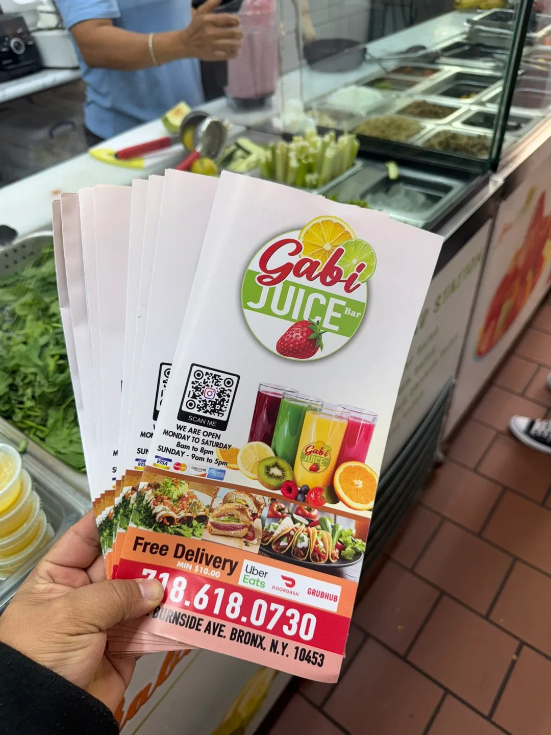 Menú para restaurantes