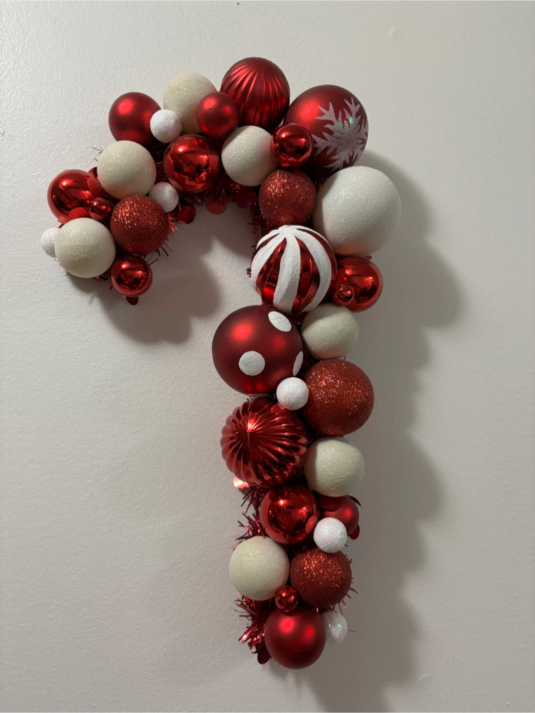 Red &white Candy Cane Christmas Ornament - photo 5