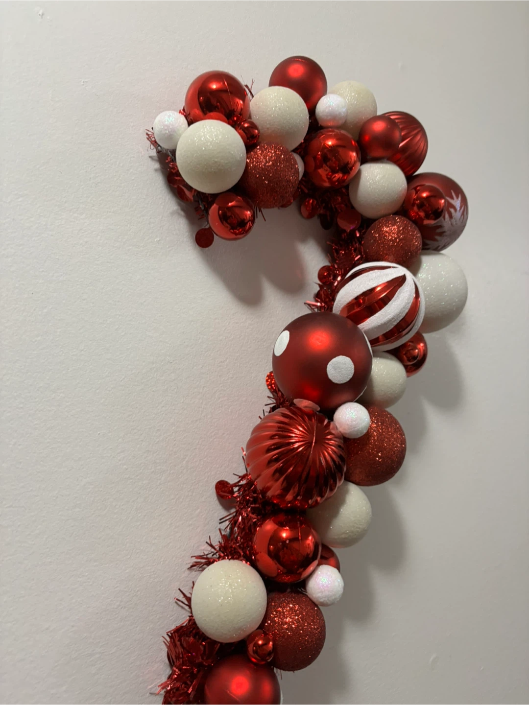 Red &white Candy Cane Christmas Ornament - photo 4