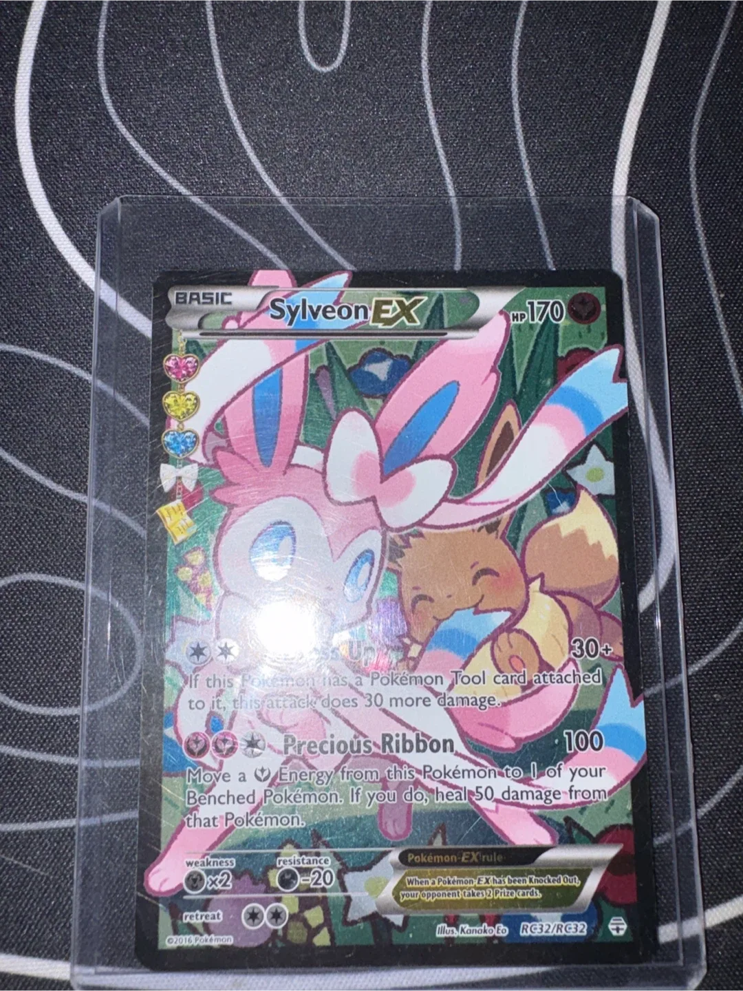 Sylveon EX Pokemon Card
