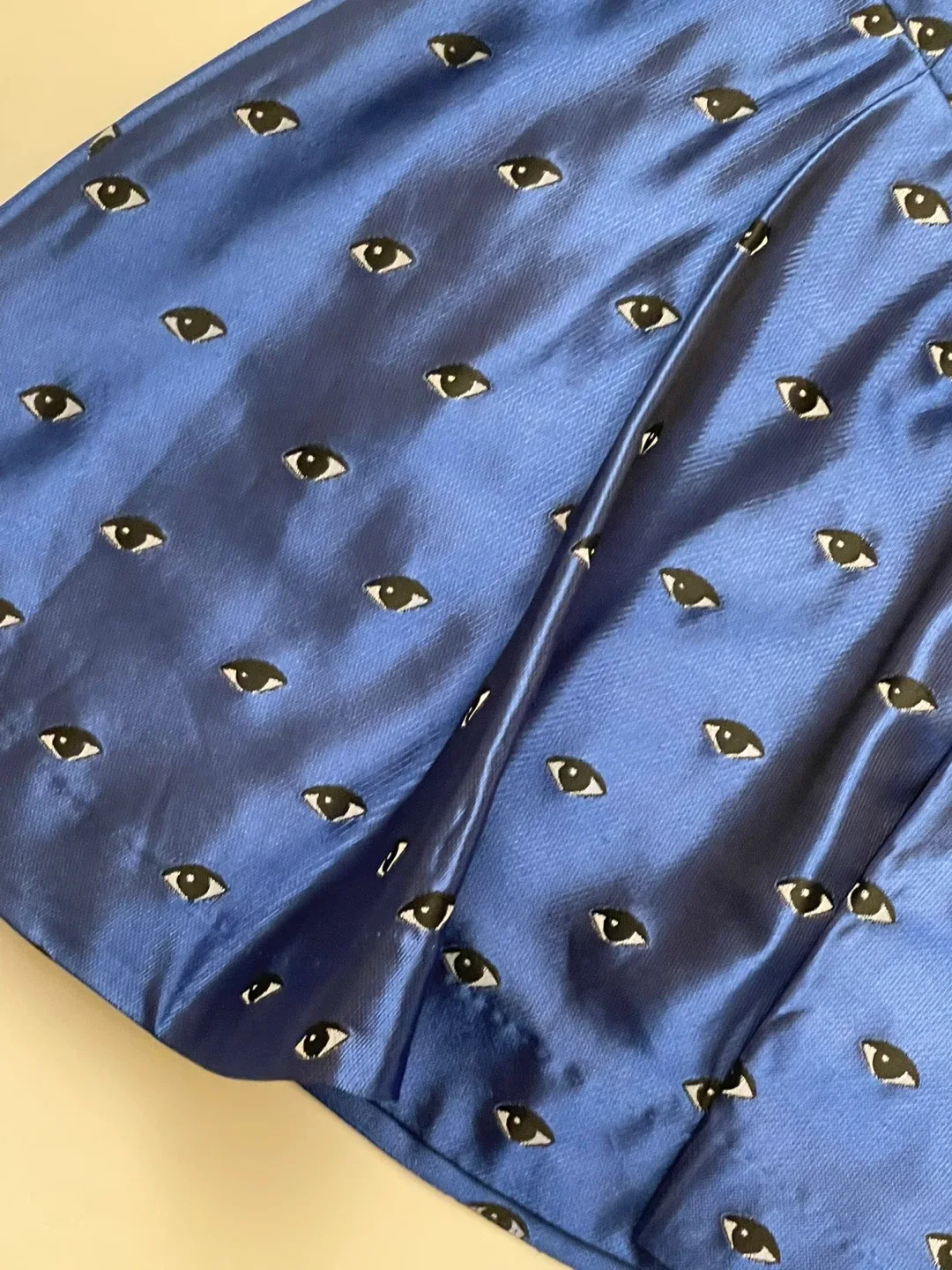 KENZO Kids Blue Eye Print Dress Size 14A image indicator(4)