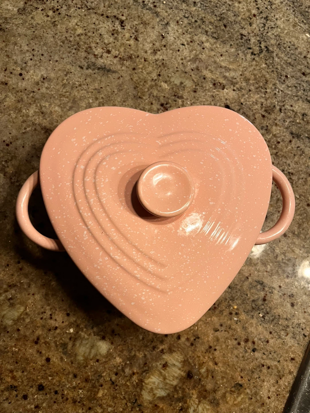 Heart-Shaped Casserole Dish with Lid