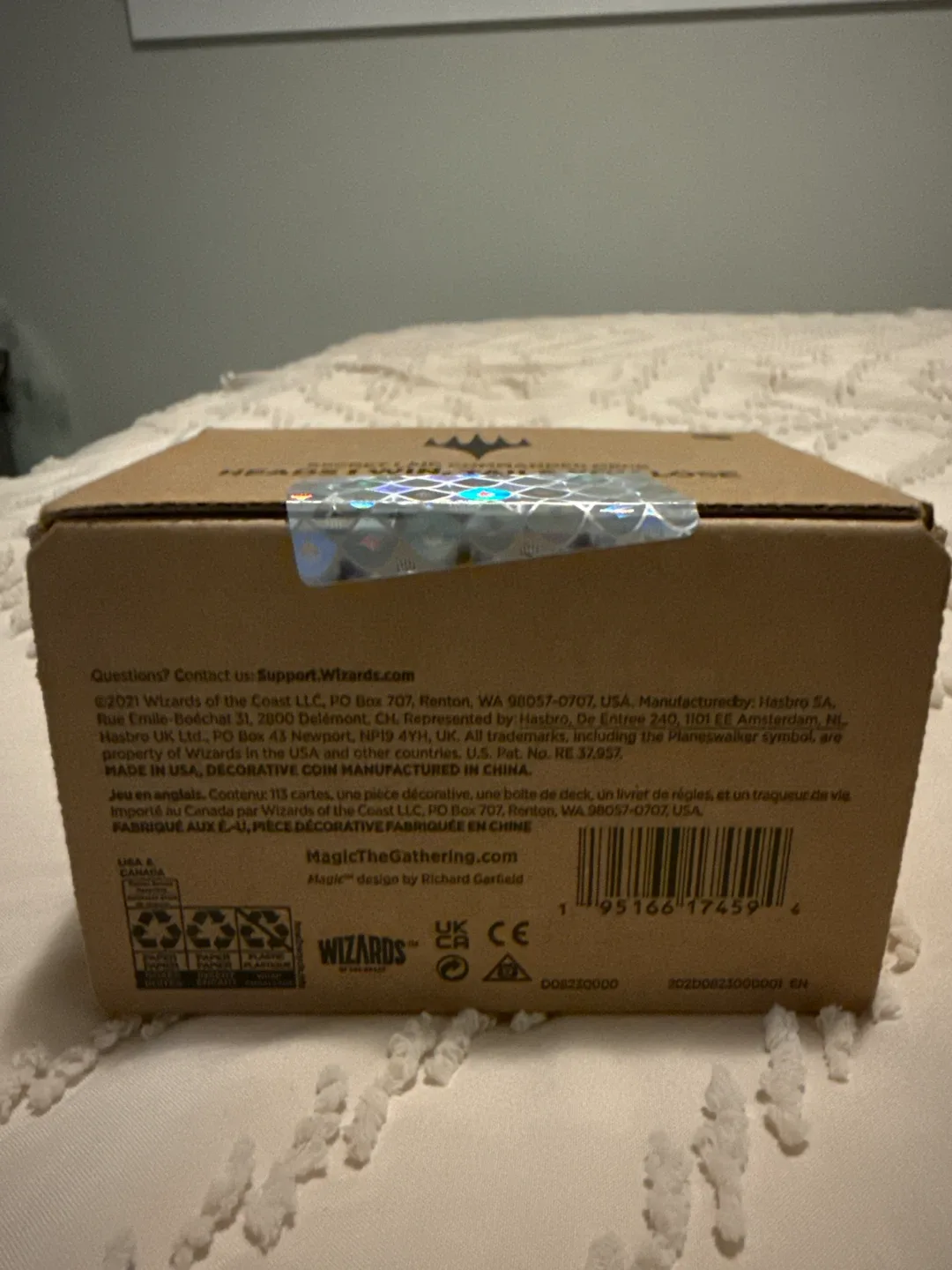 Heads I win tails you lose secret Lair, Commander deck image indicator(2)