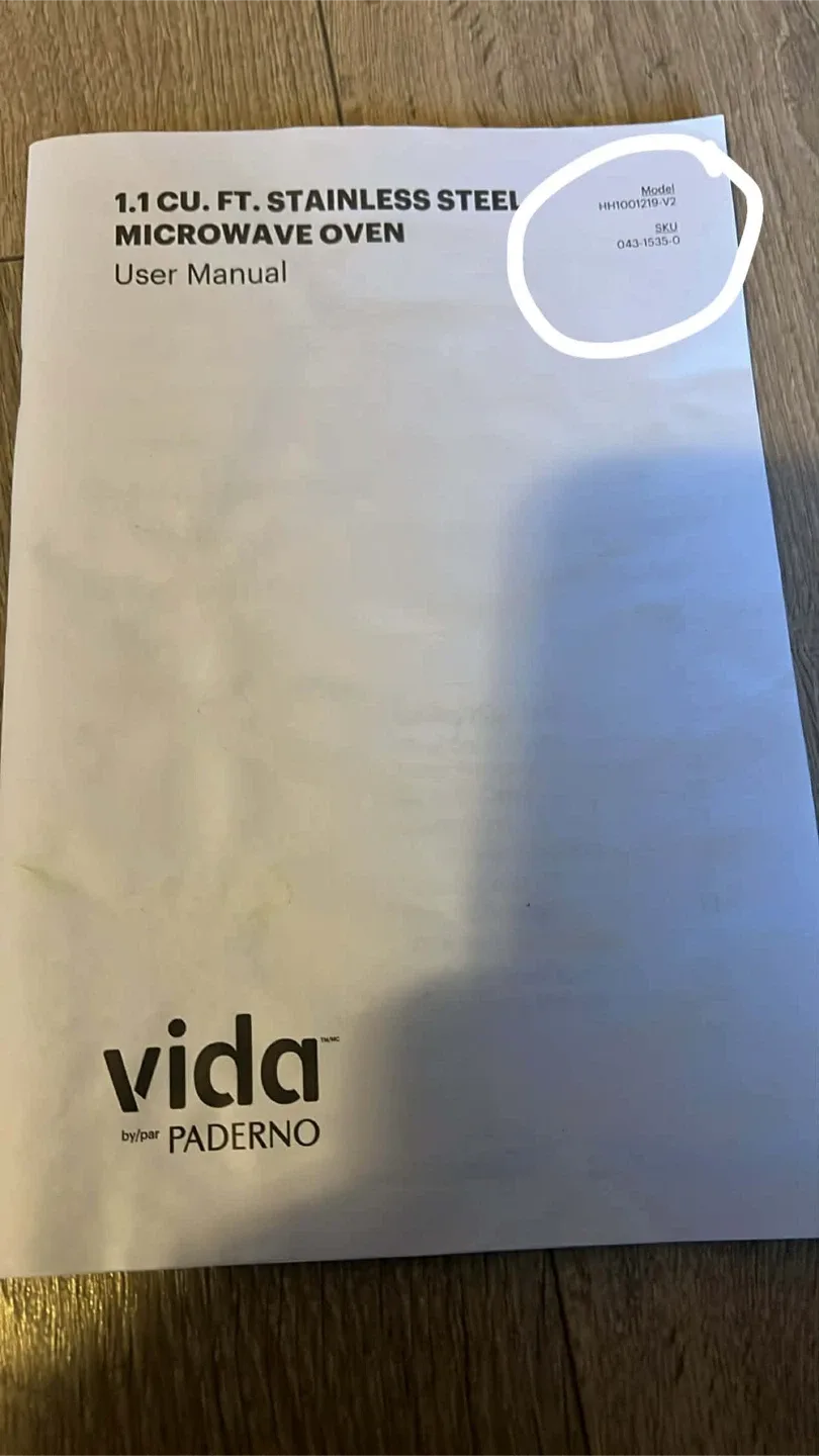 Countertop Microwave Oven image indicator(6)