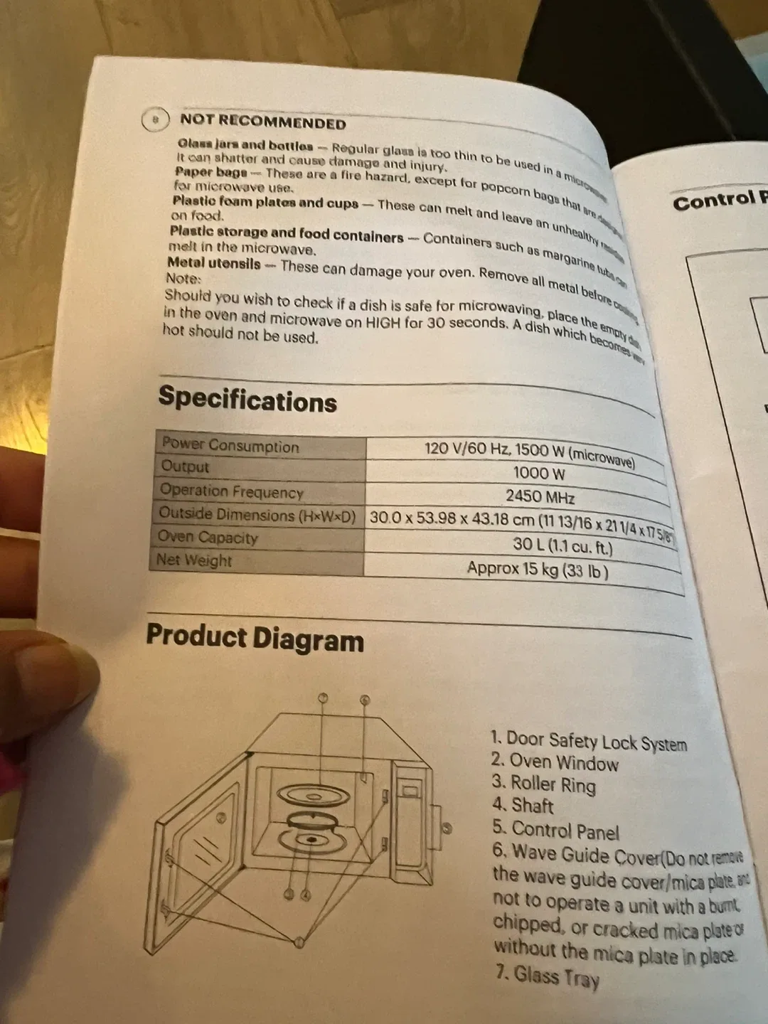 Countertop Microwave Oven image indicator(5)