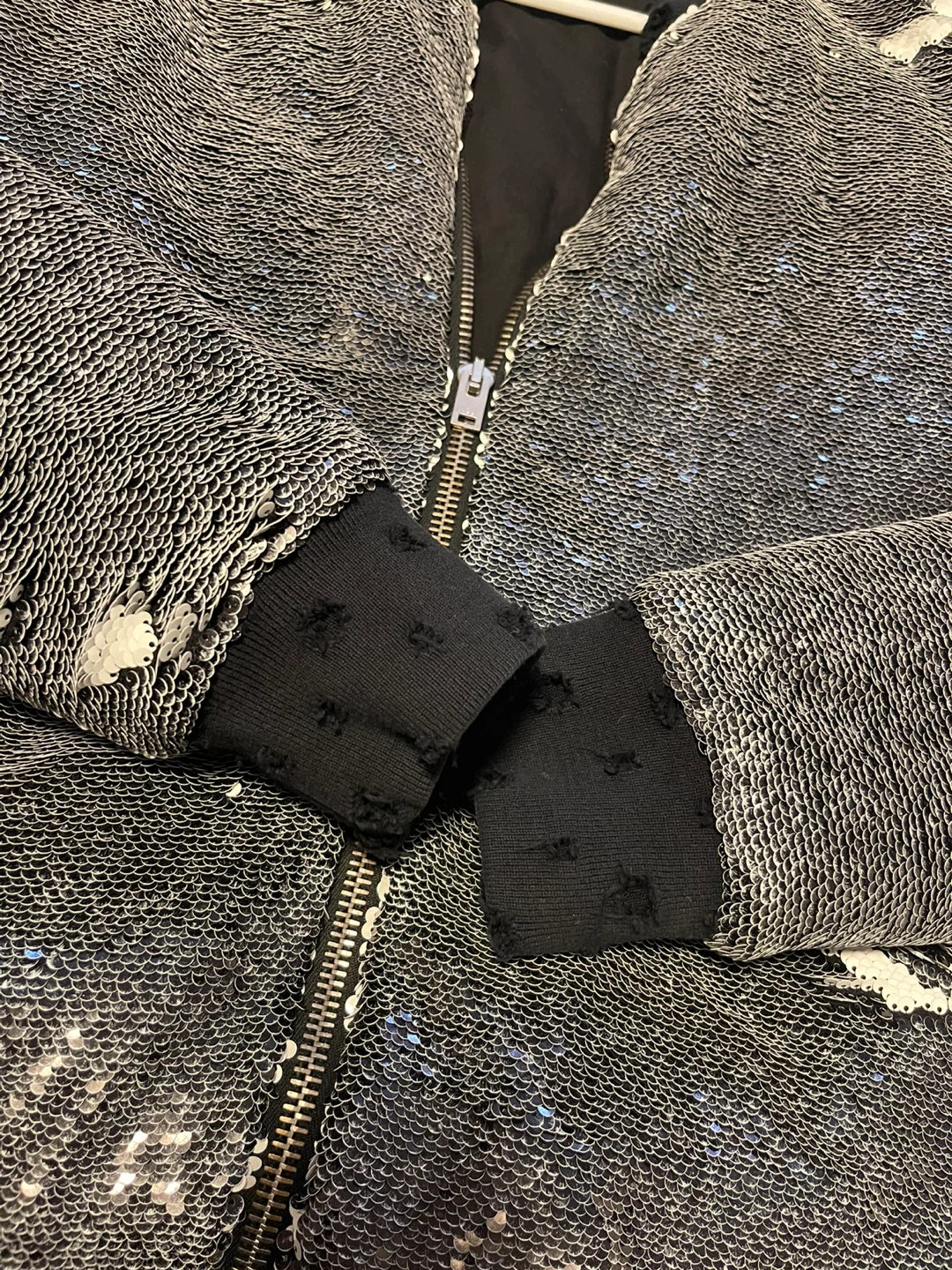Iro Jeans Sequin Bomber Jacket