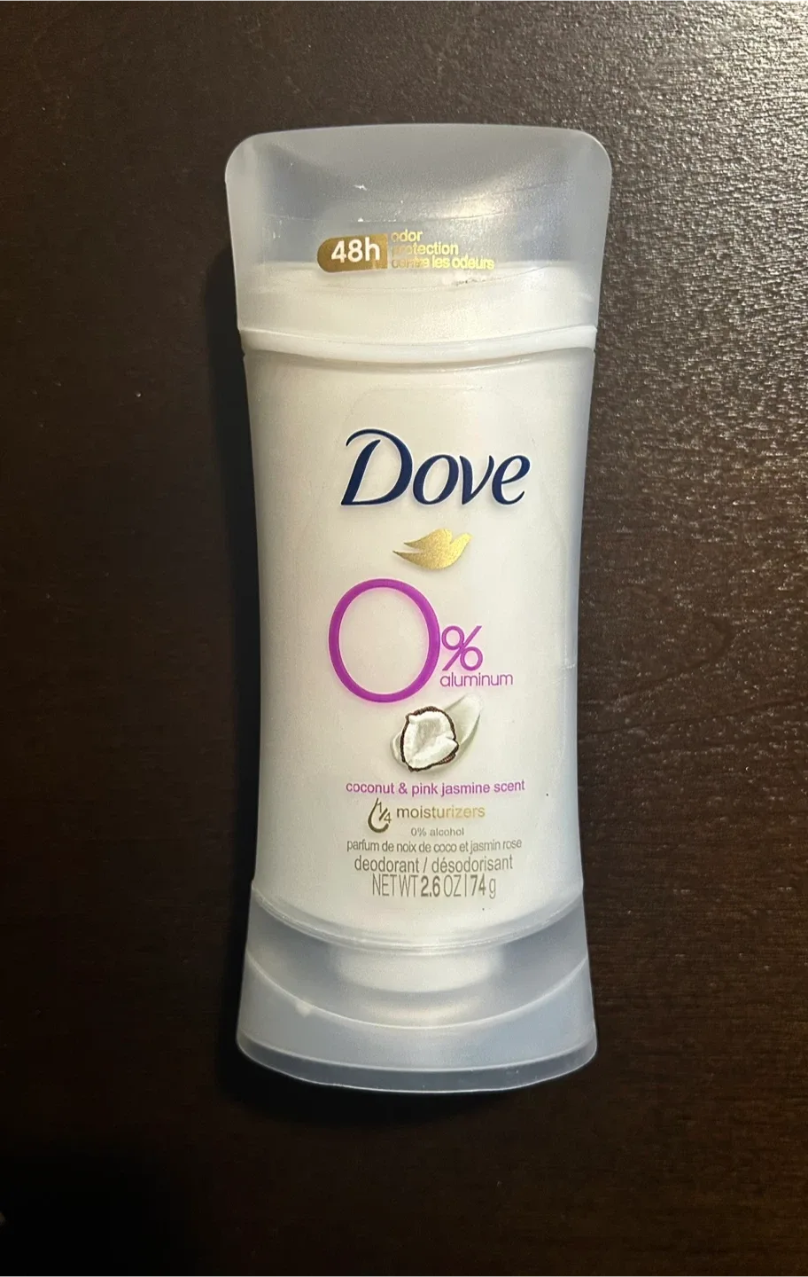 Dove 0% Aluminum Deodorant - Coconut & Pink Jasmine - #Cleanout