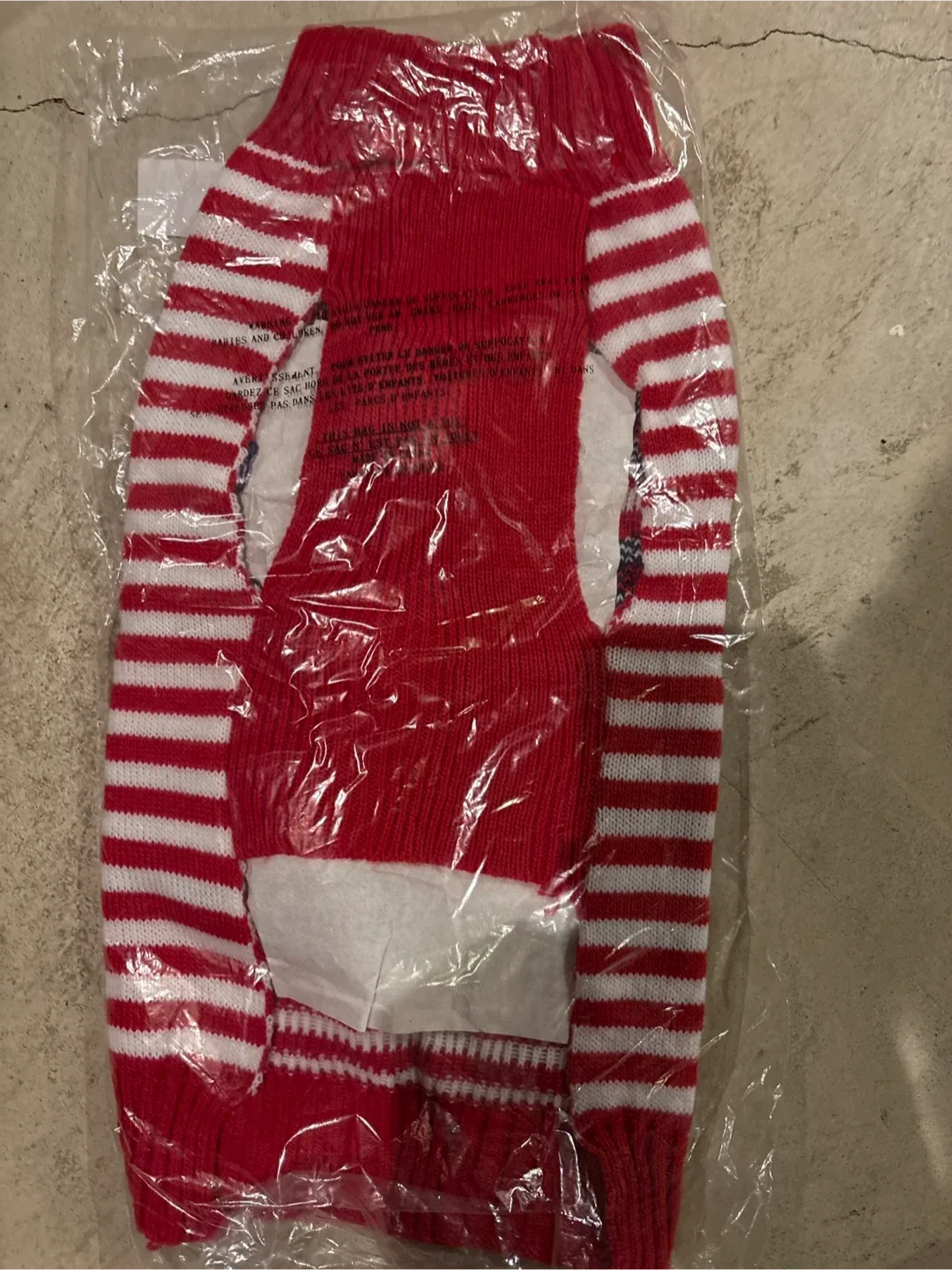 New Ho! Ho! Ho! Dog Sweater - Size XL image indicator(2)