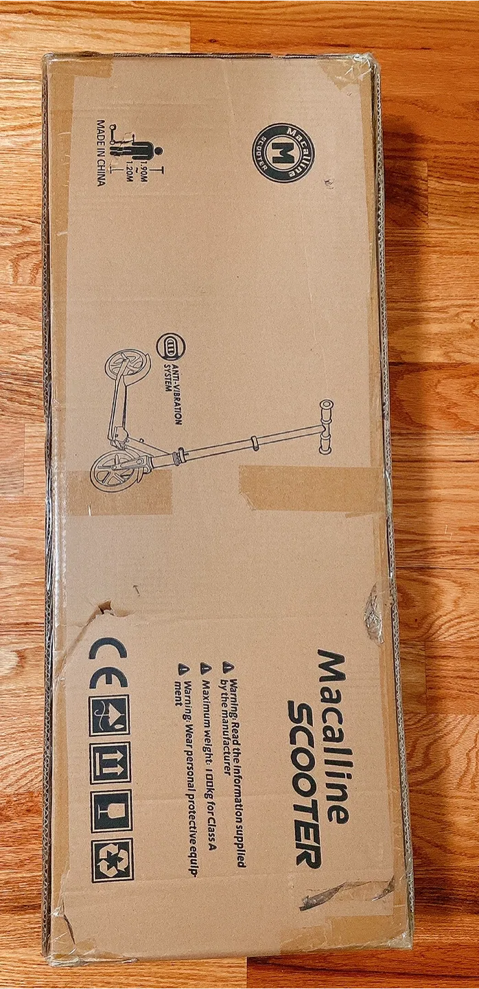 Macalline Pink Scooter - Flash Wheel, Pedal Lighting image indicator(2)