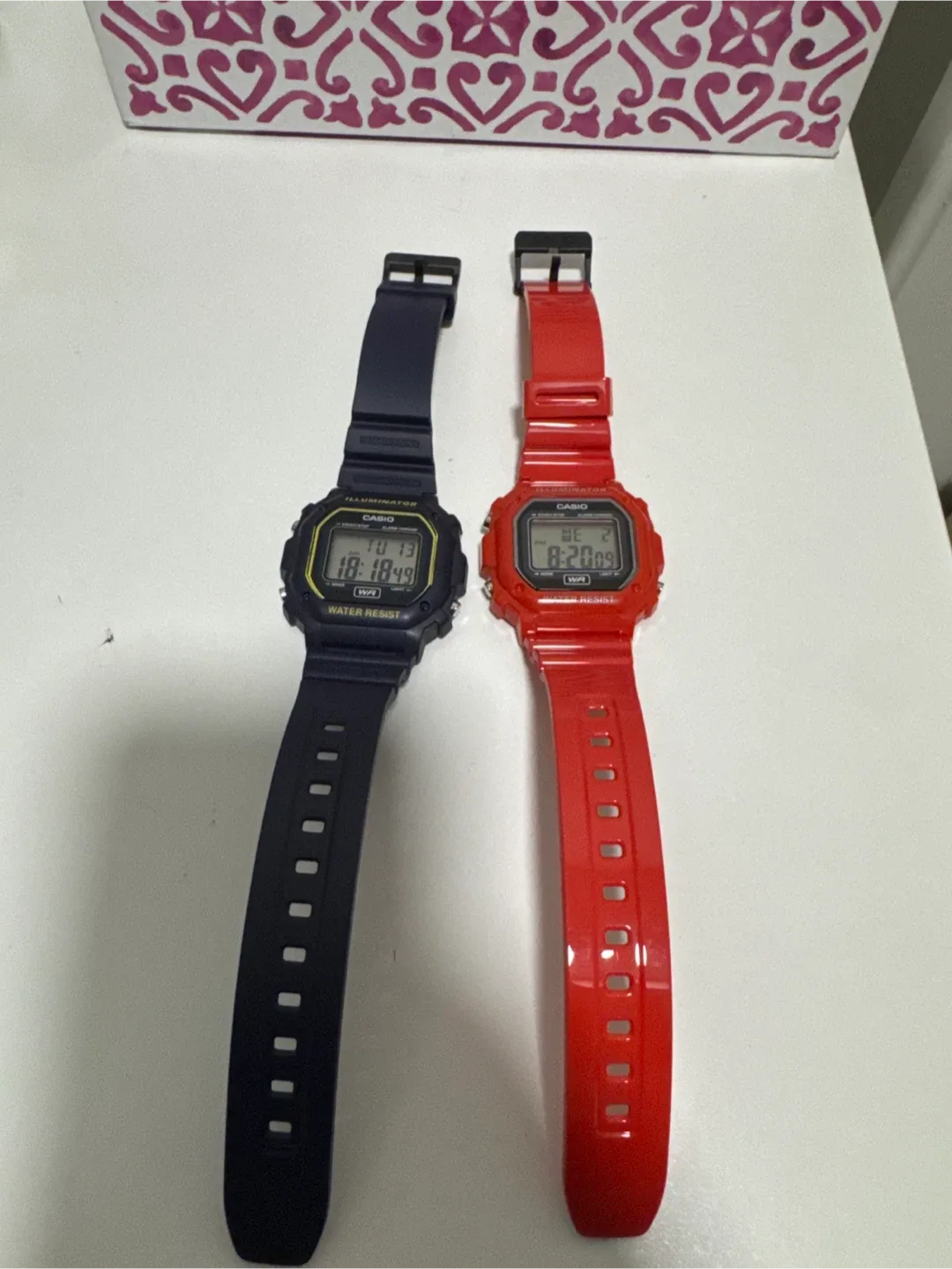 Casio Illuminator Watches - Blue & Red image indicator(3)