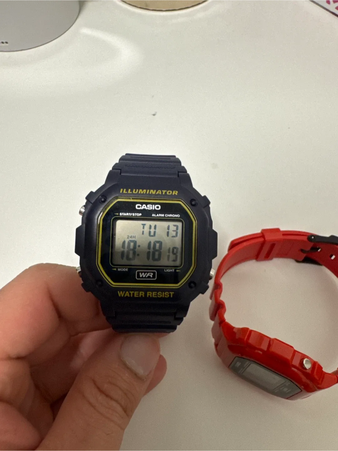 Casio Illuminator Watches - Blue & Red image indicator(2)