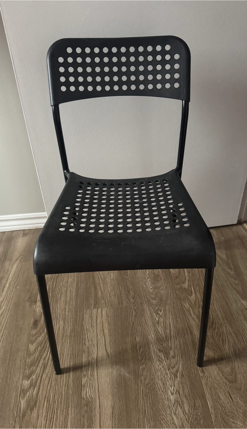 IKEA Stefan Black Chair - photo 2