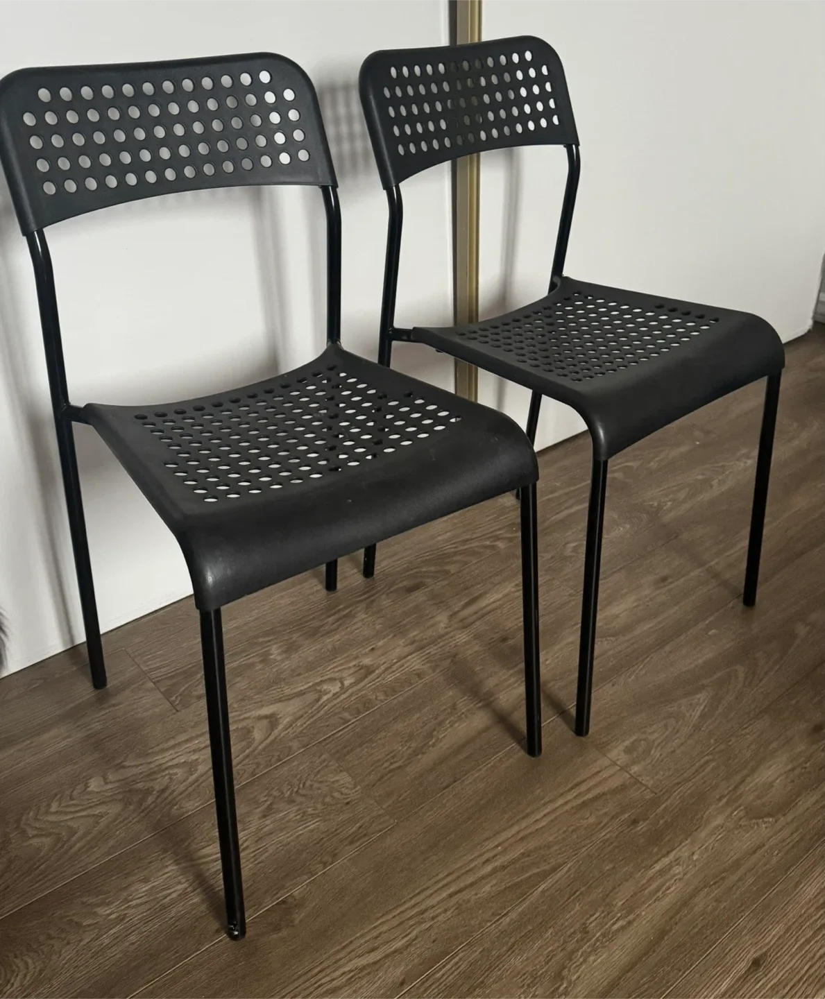 IKEA Stefan Black Chair