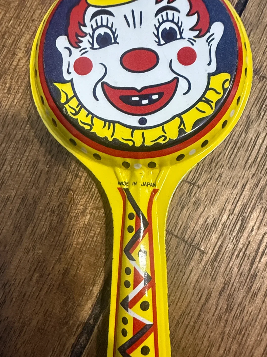 Vintage Made in Japan Clown Noisemaker