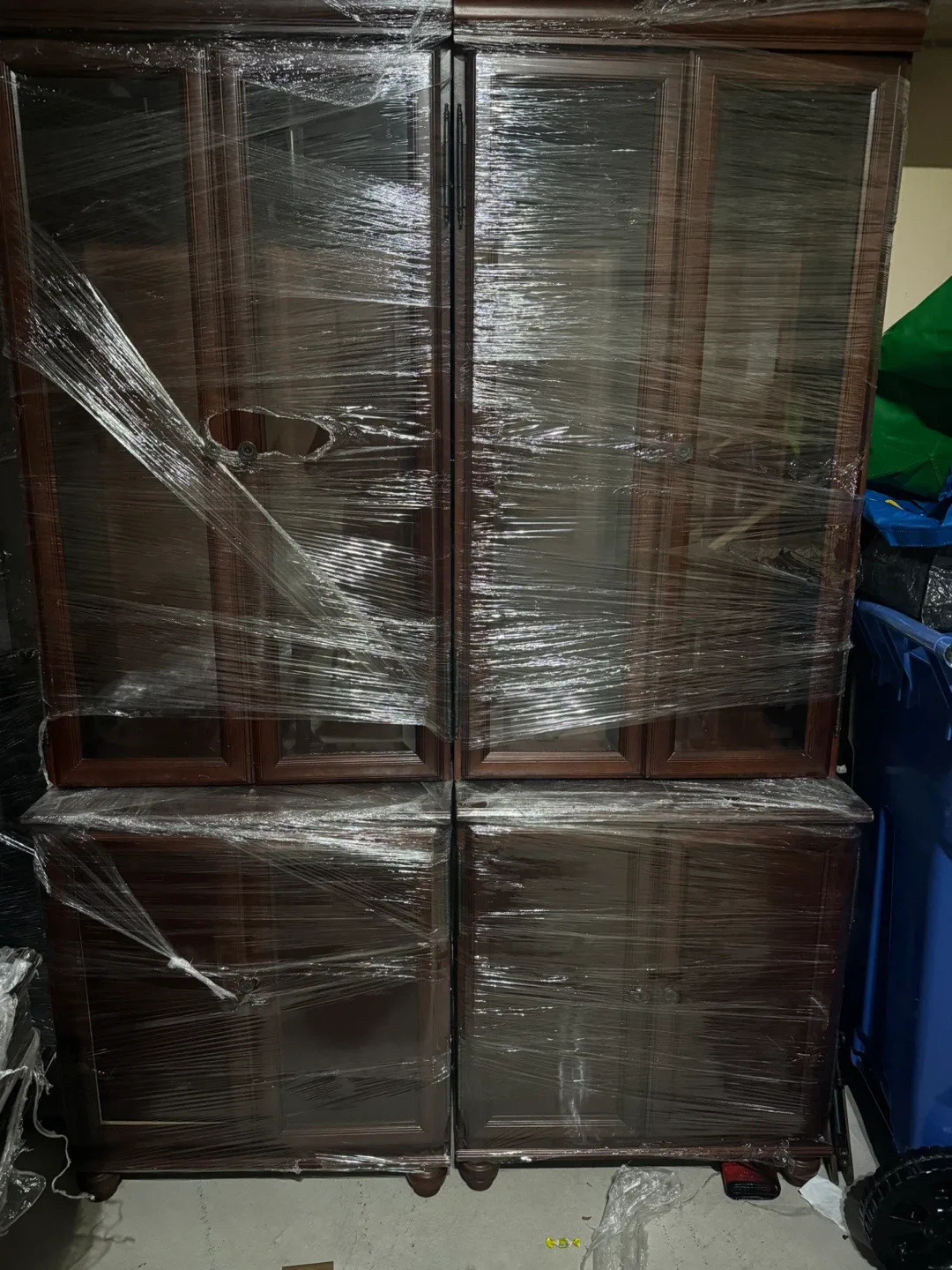 Office Wooden cabinets and Desk Set image indicator(4)