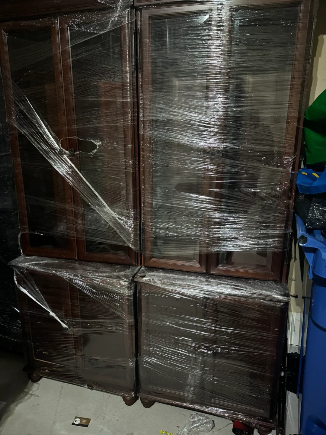 Office Wooden cabinets and Desk Set image indicator(3)