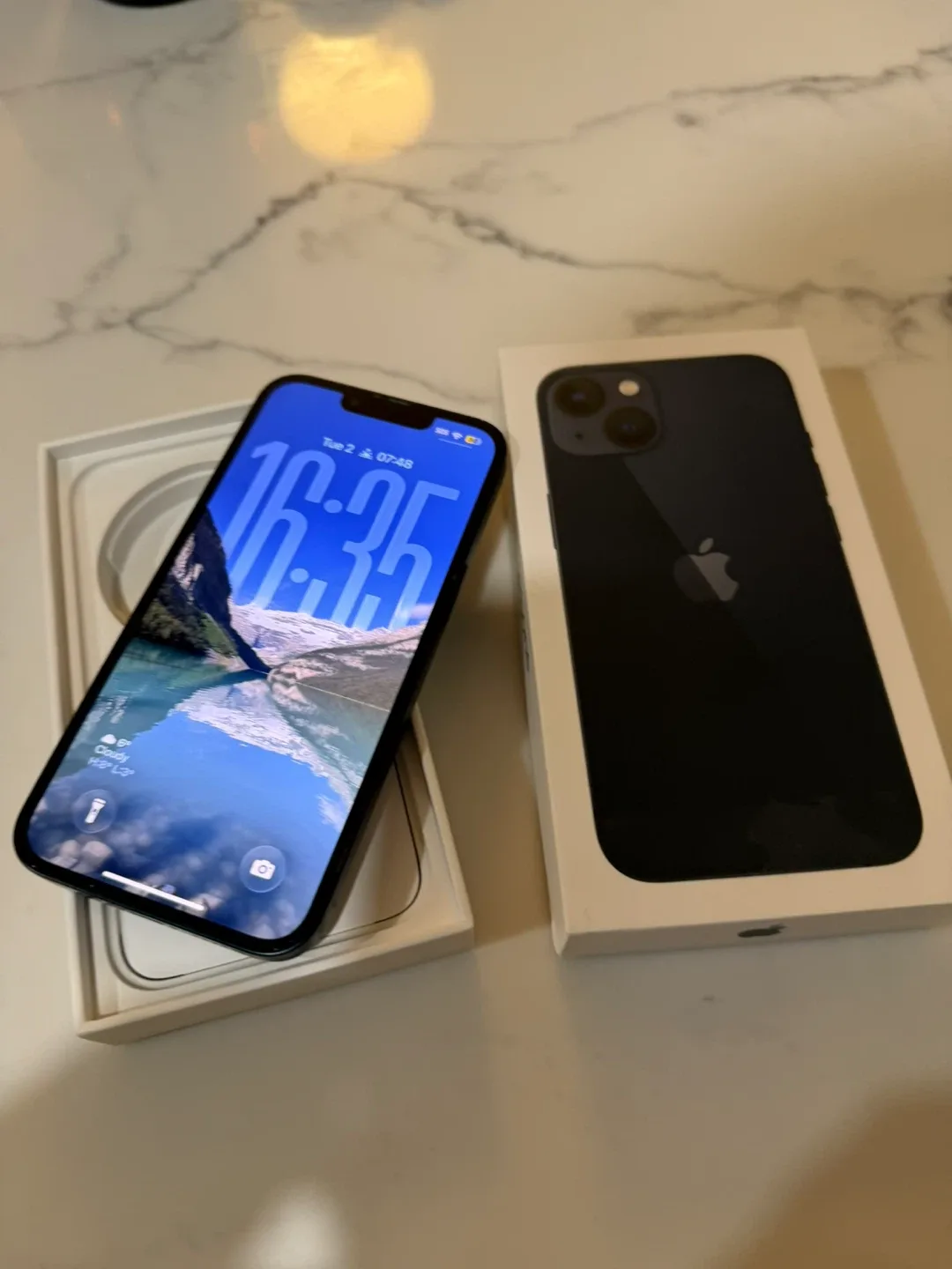 Like New iPhone 13 - Darl Blue