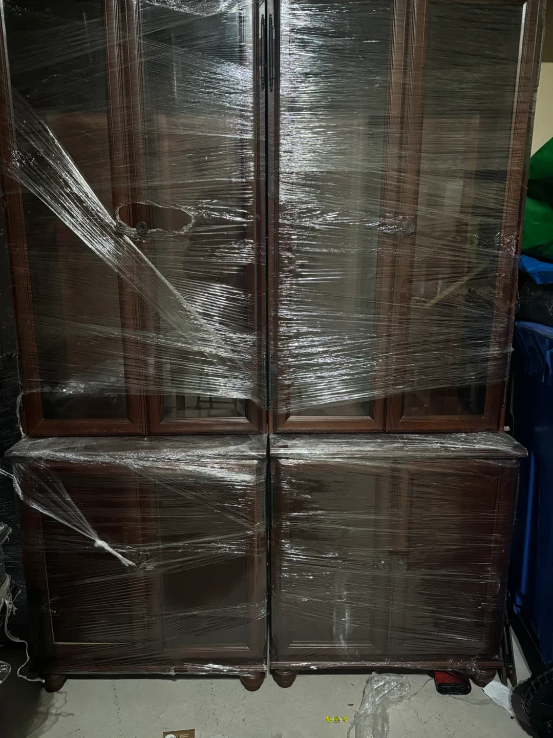 Office Wooden cabinets and Desk Set image indicator(5)