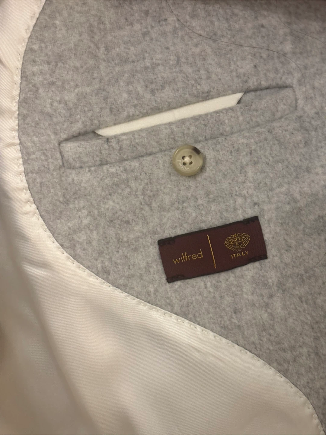 LIKE NEW Aritzia Wilfred Grey Wool Blend Coat - Size XS - photo 3
