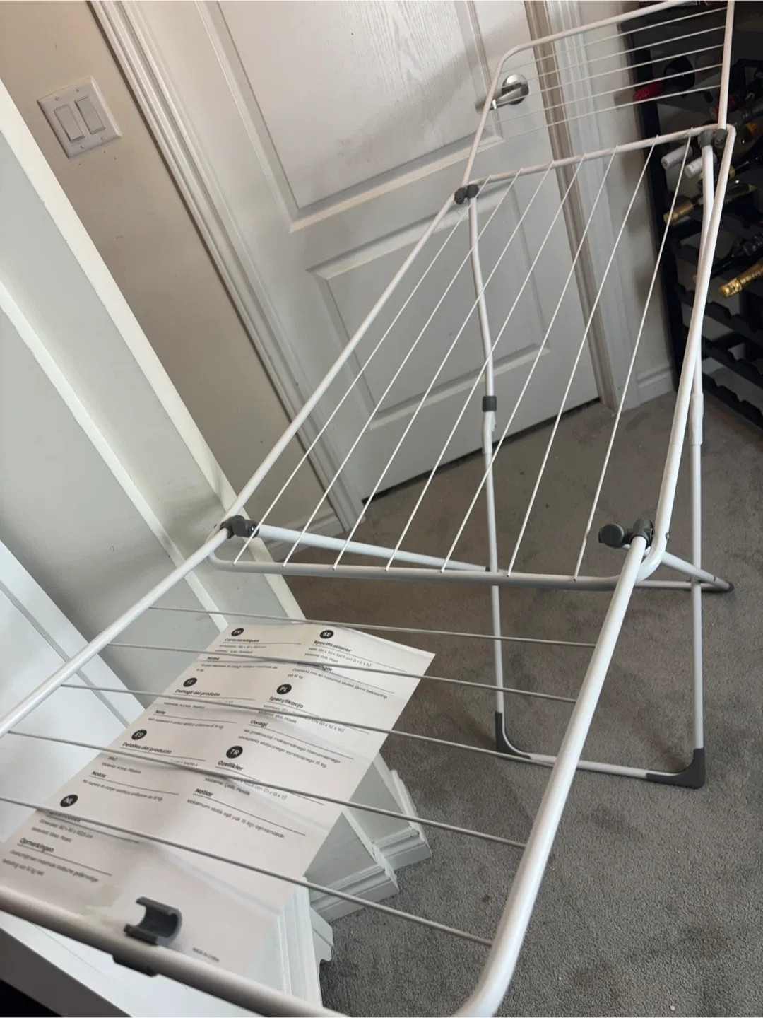 Home Laundry Rack - White image indicator(5)