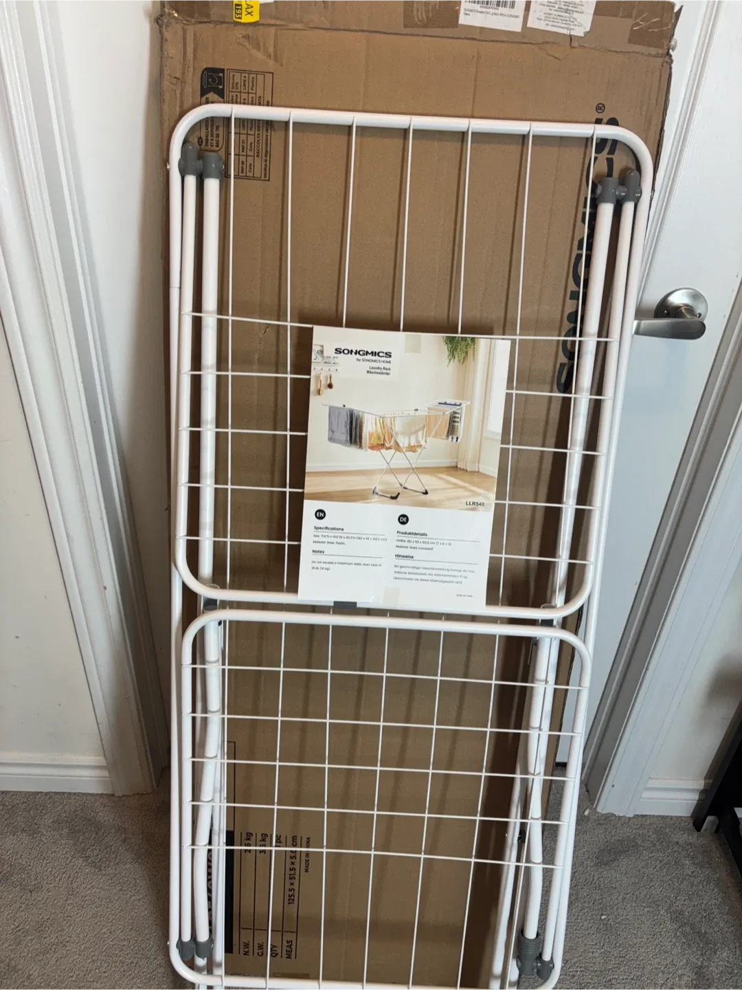 Home Laundry Rack - White image indicator(4)