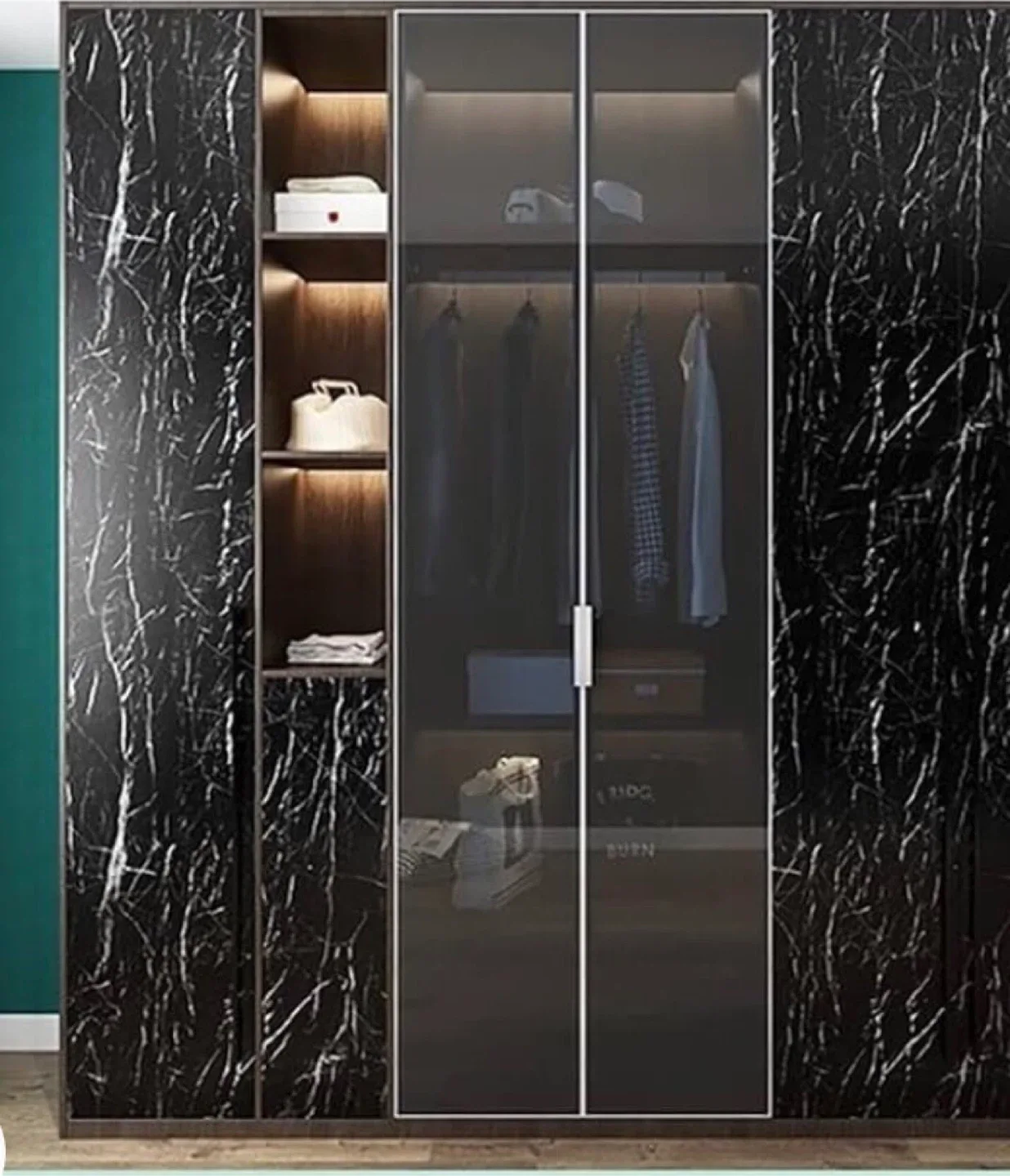 White or black marble design wallpaper image indicator(3)