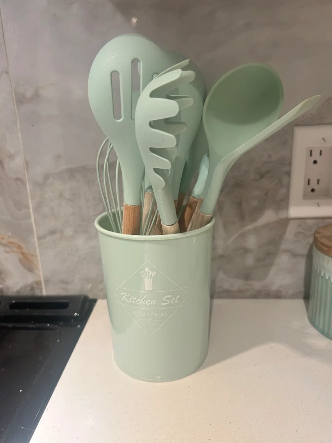 Kitchen Set - silicon cooking utensils