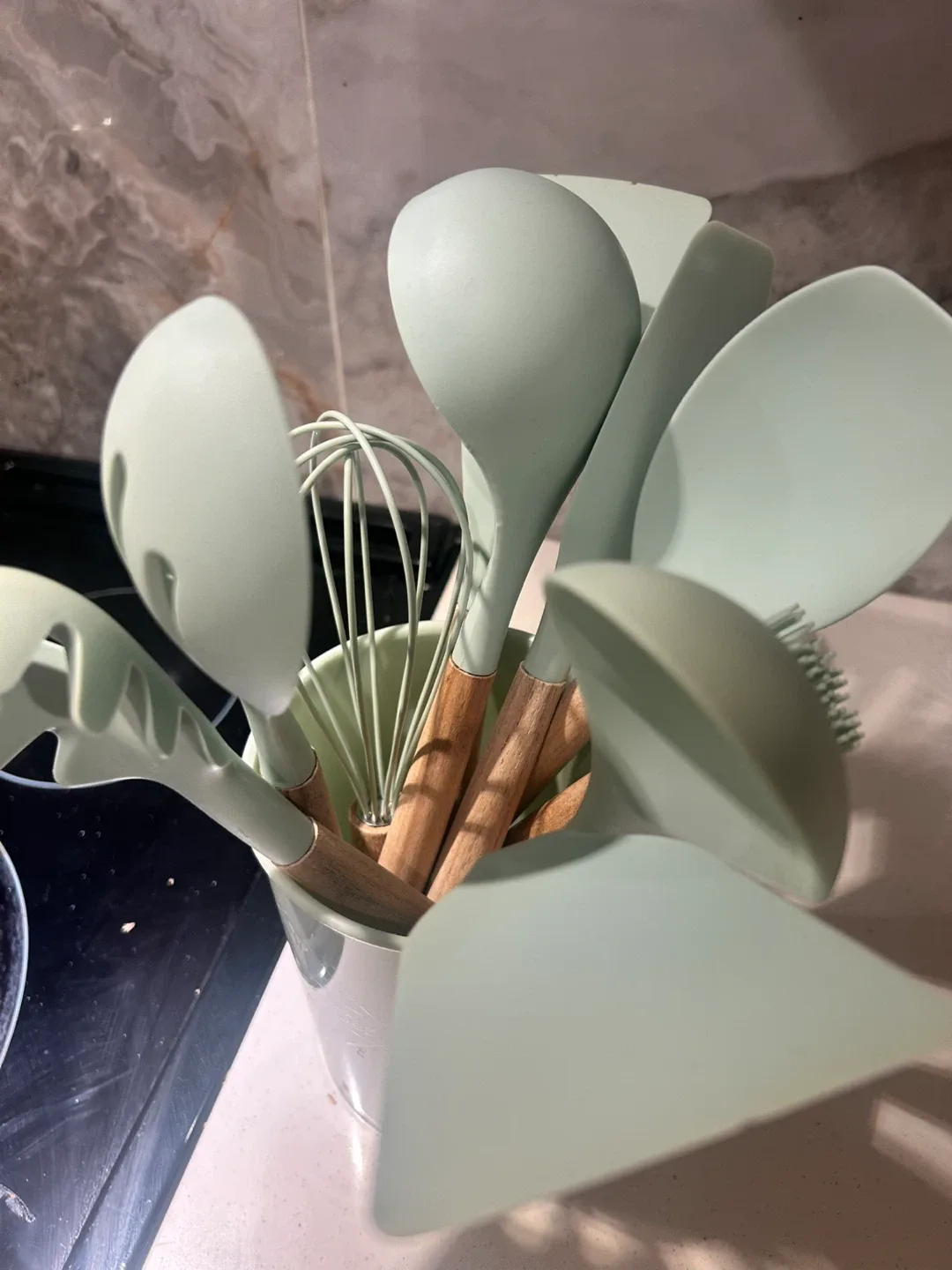 Kitchen Set - silicon cooking utensils image indicator(3)