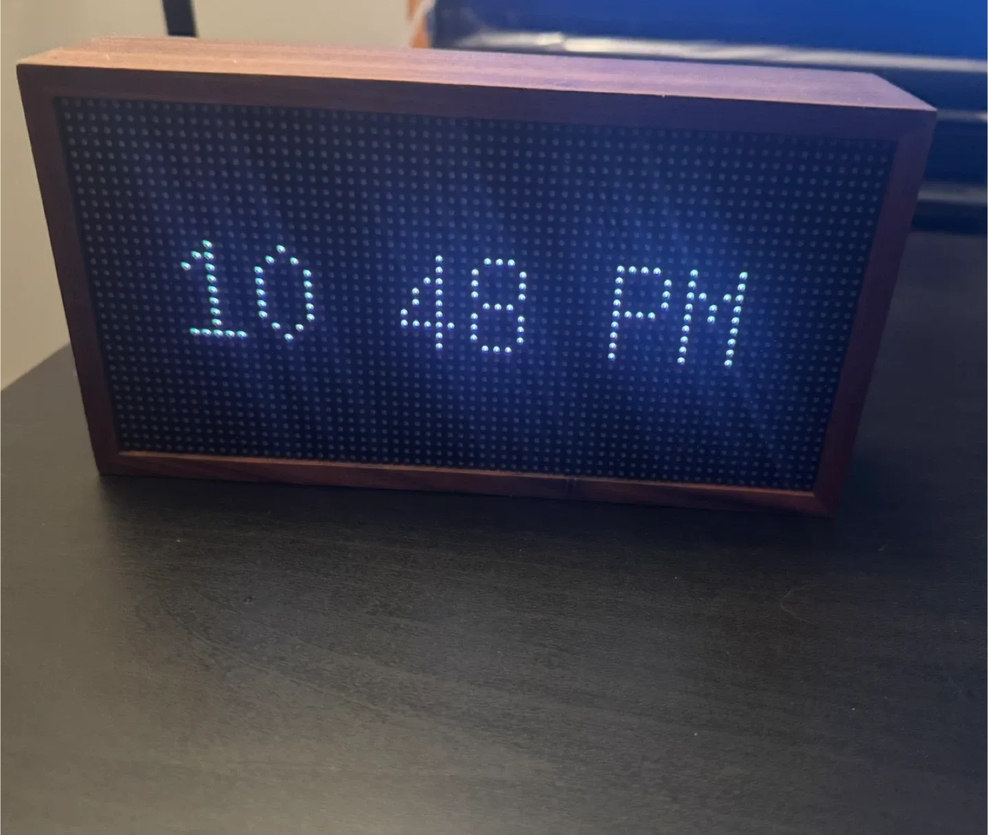 Tidbyt Walnut Smart Display