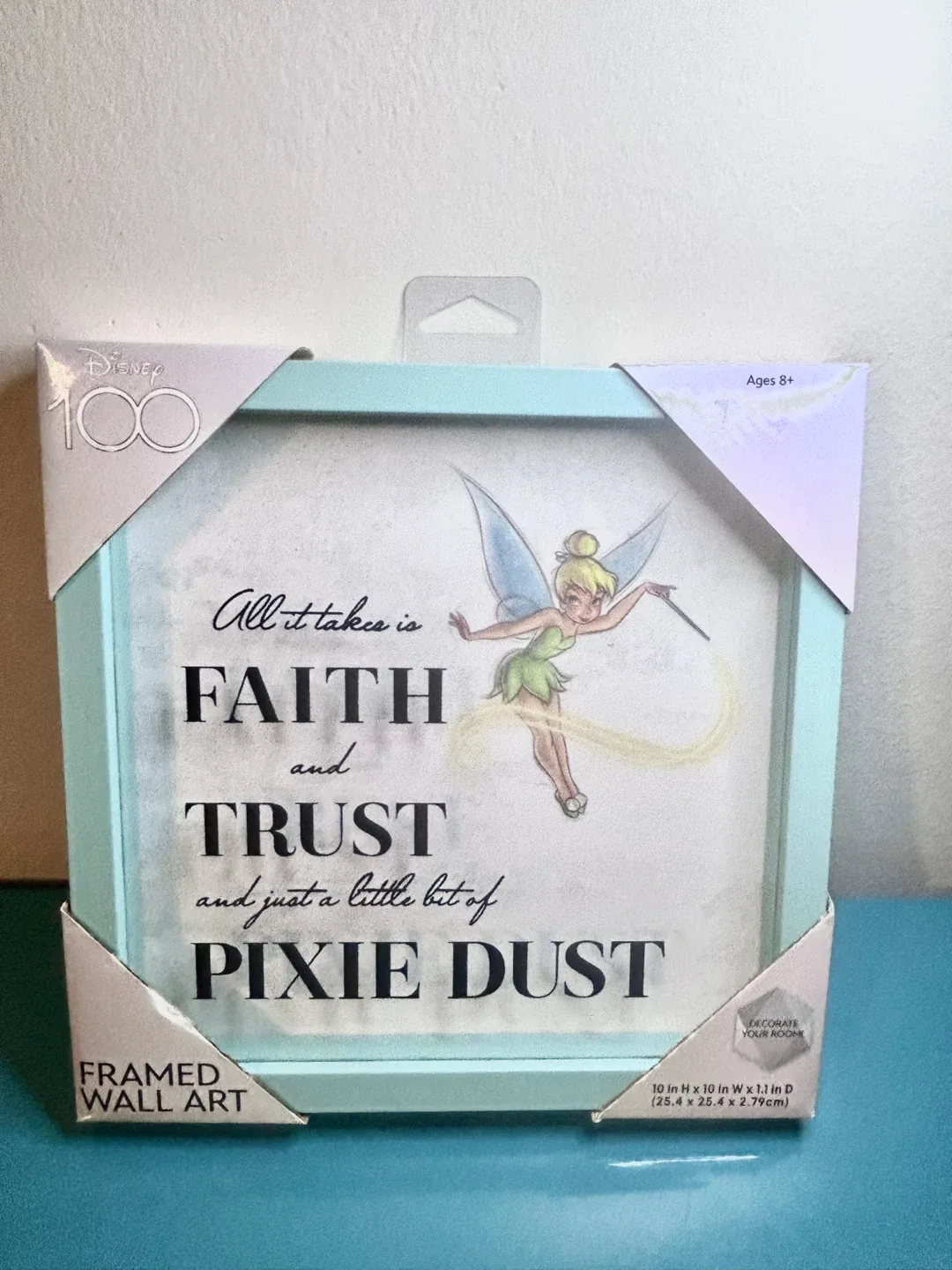 🧚 NEW Disney Tinker Bell Wall Art – 10”
