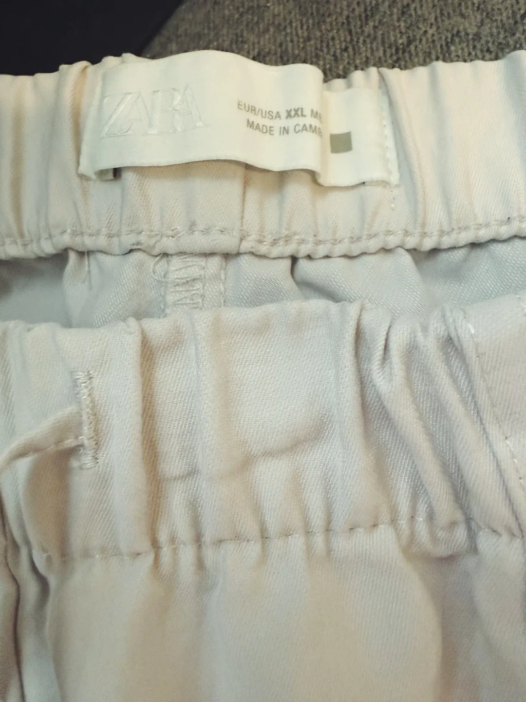 Zara Elastic Waist Pants - Stone - XXL image indicator(2)