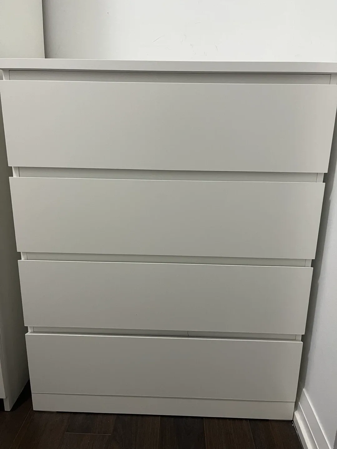 IKEA Malm 4-Drawer Dresser - White
