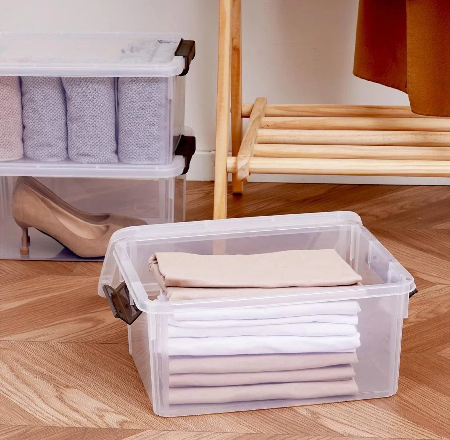 Big storage plastic bins , set of 2 for $35 image indicator(4)