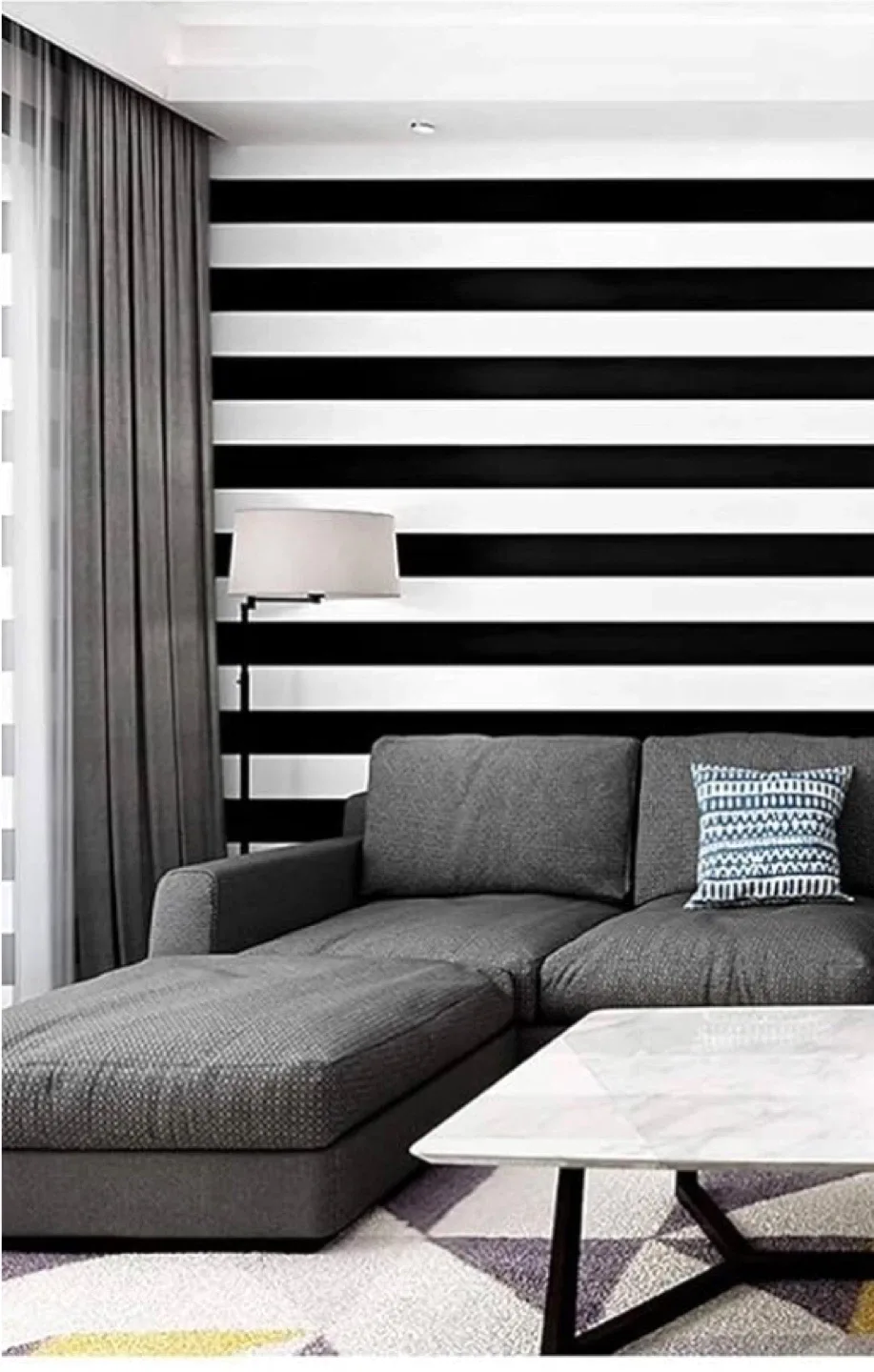 Black & White Large wallpaper rools image indicator(2)