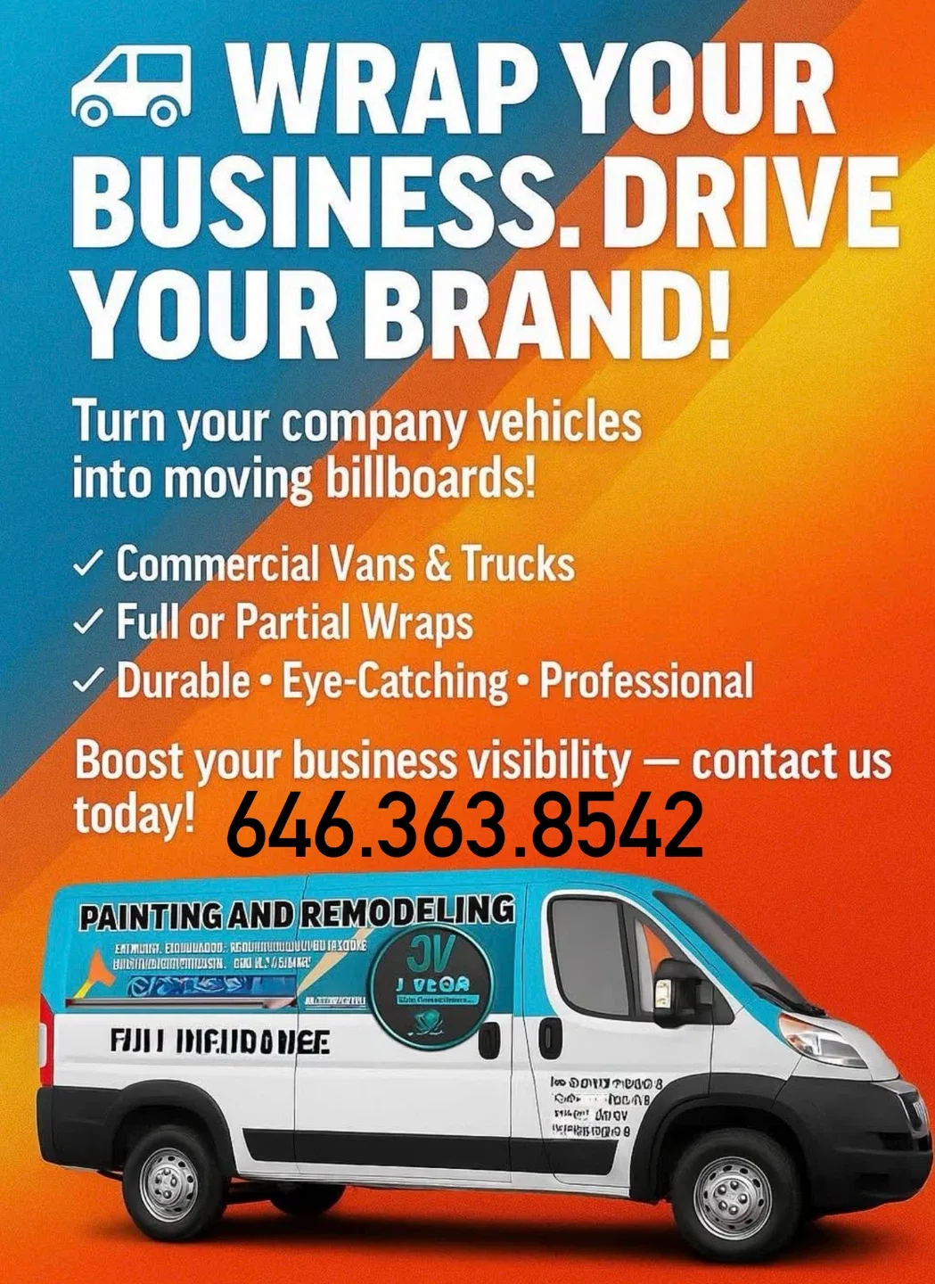 Vehicle Wrap Service - Drive Your Brand!