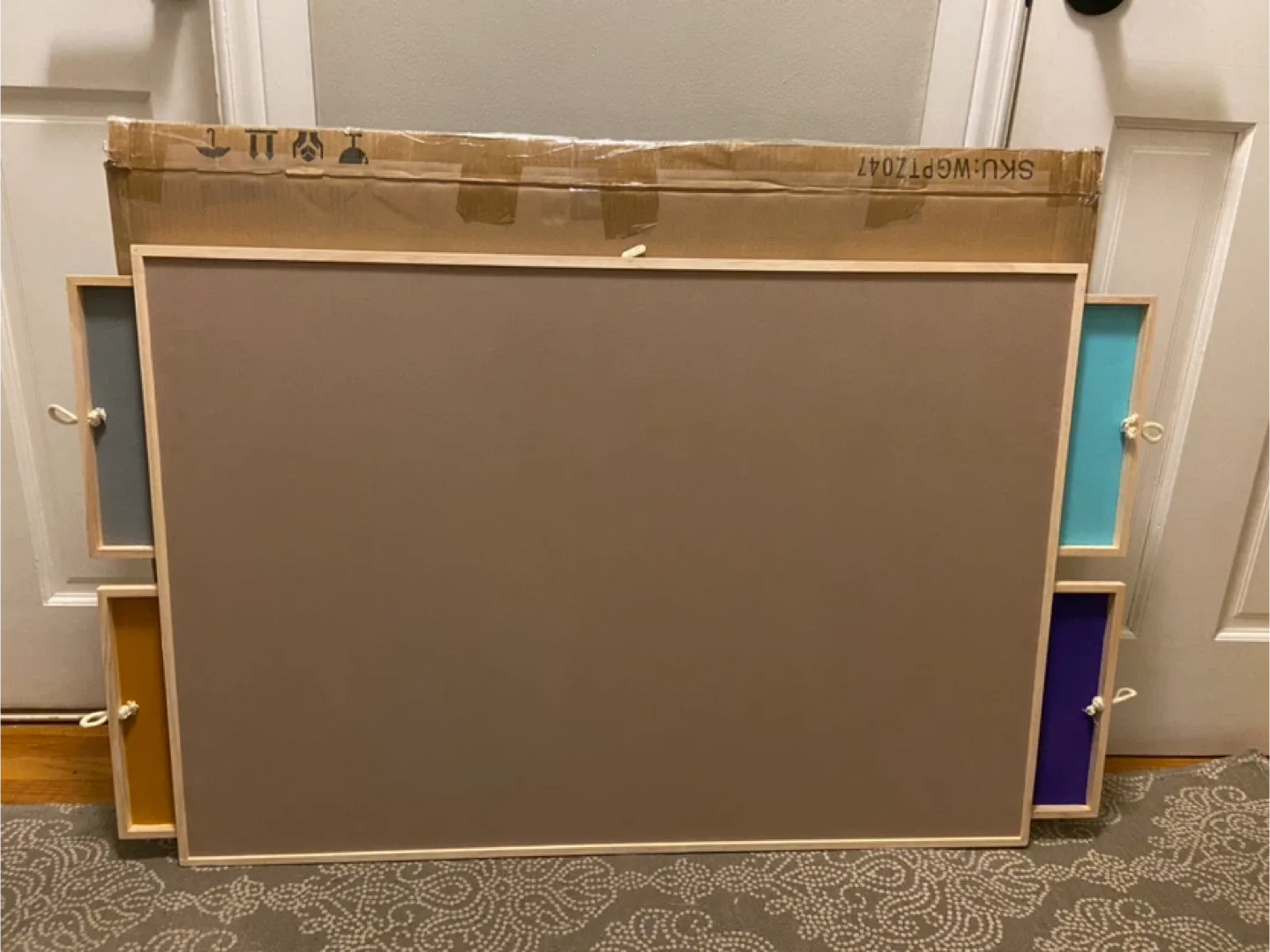 New Rotating Puzzle Board Table with Adjustable Stand/Bracket image indicator(9)